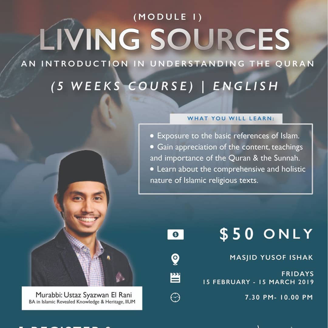 Masjid Yusof Ishak - ADULT ISLAMIC LEARNING (ADIL) By popular request ...