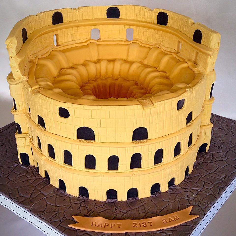 The Roman Coliseum cake !!! I was a... - Baked Sweet by Sally | Facebook
