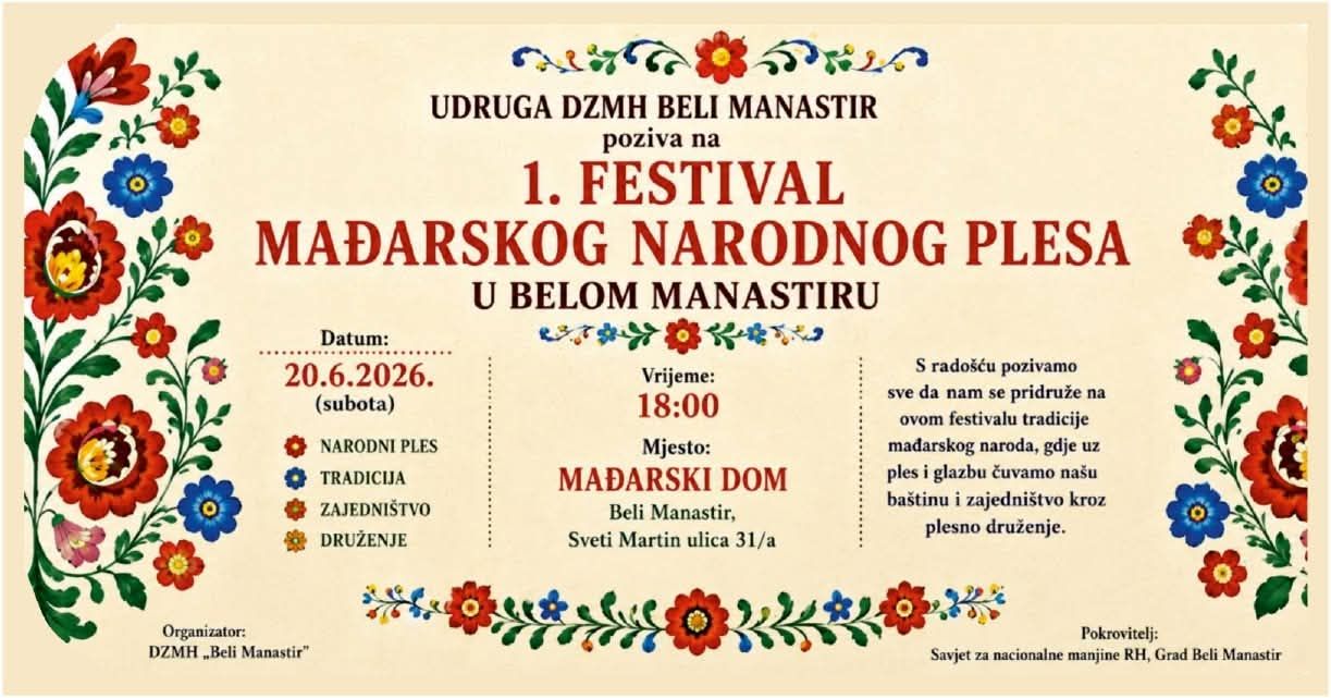 1. festival mađarskog narodnog plesa