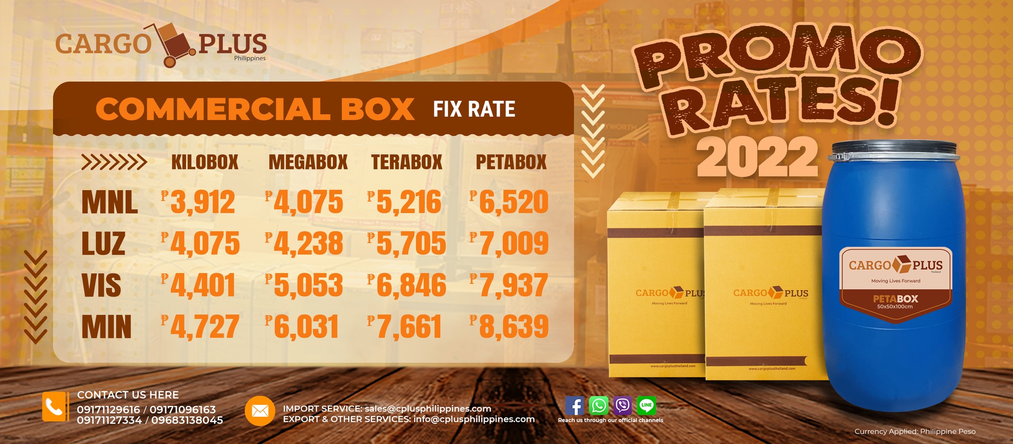 ️ ️PROMO RATES ️ ️ ‼IMPORT NOW... - Cargo Plus - Philippines | Facebook