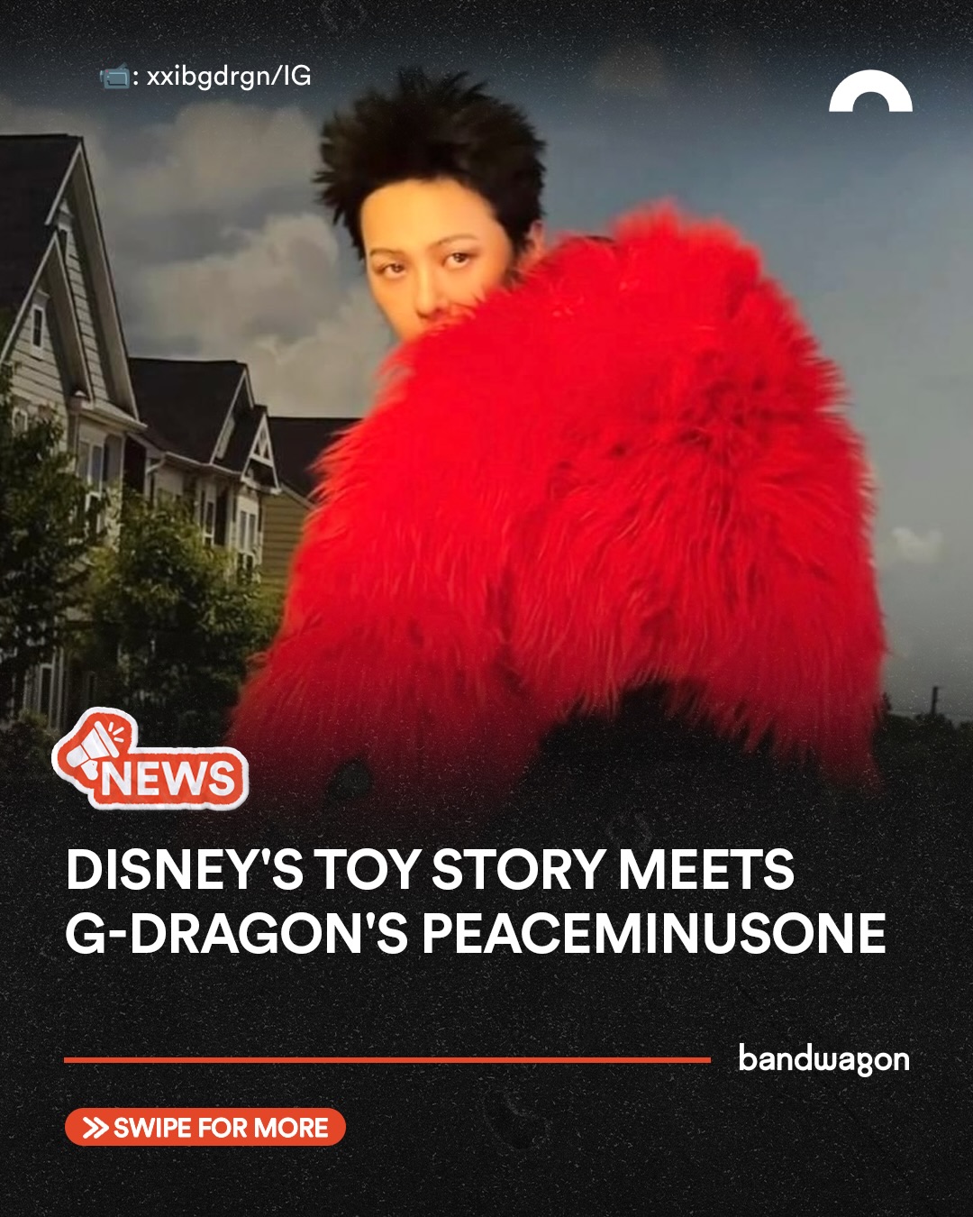 G-DRAGON's PEACEMINUSONE is teaming up with Disney for a new Toy