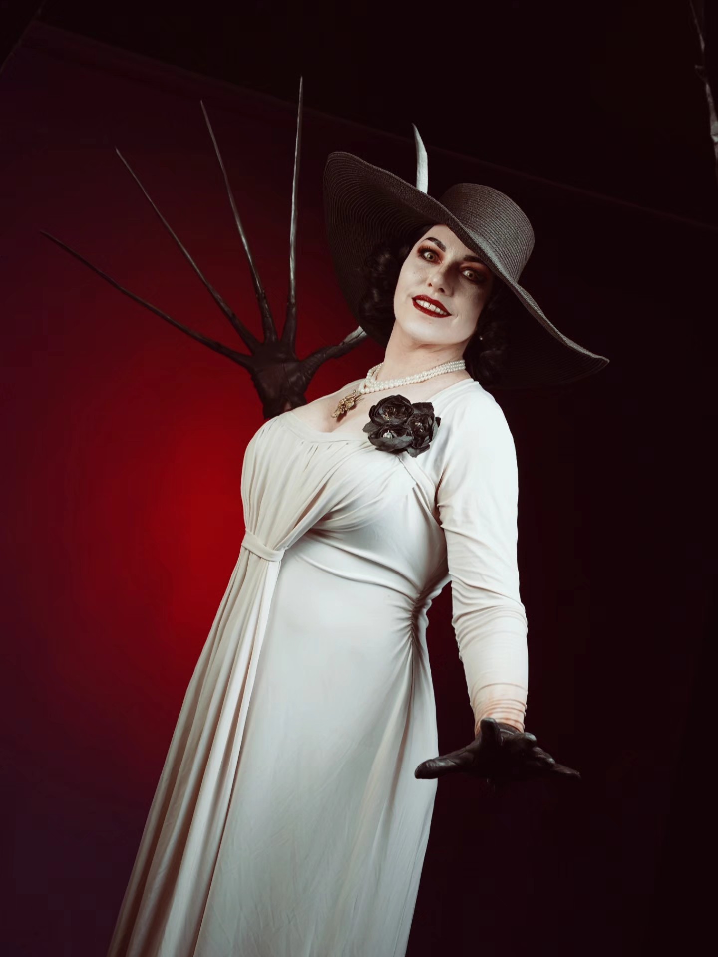 lady dimitrescu cosplay dress from Resident Evil size_xxxxl/20_checked