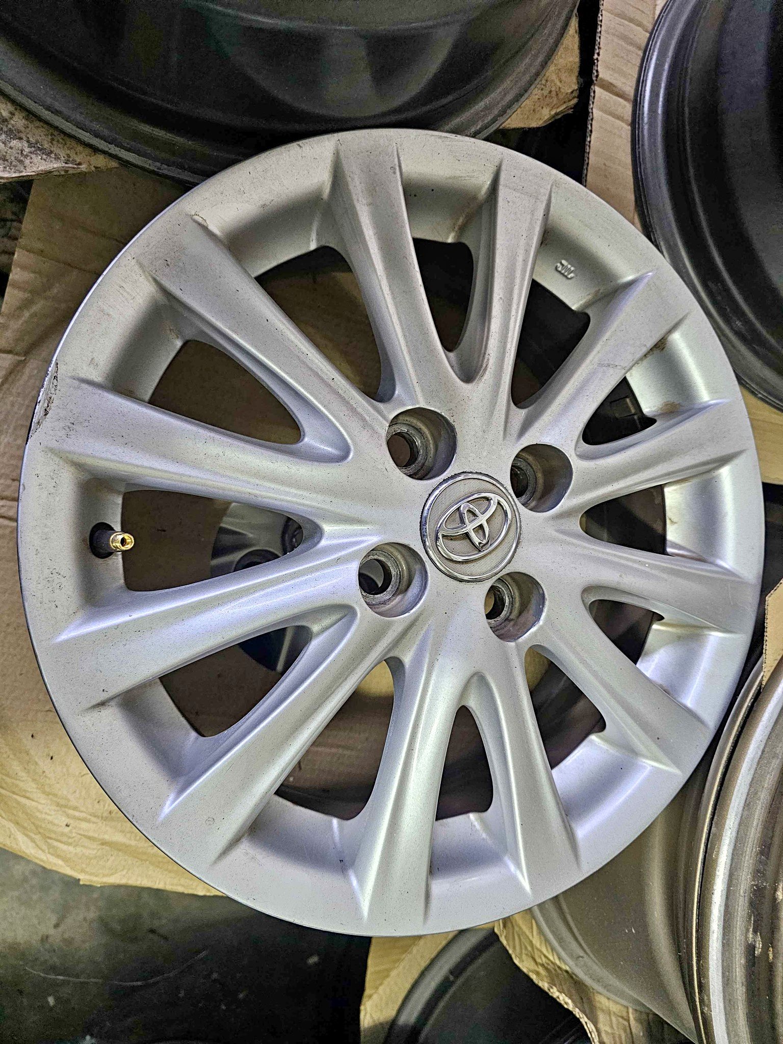 Sport rim original vios 5.5x15 4x100 et45 toyota 15 myvi bezza axia ...