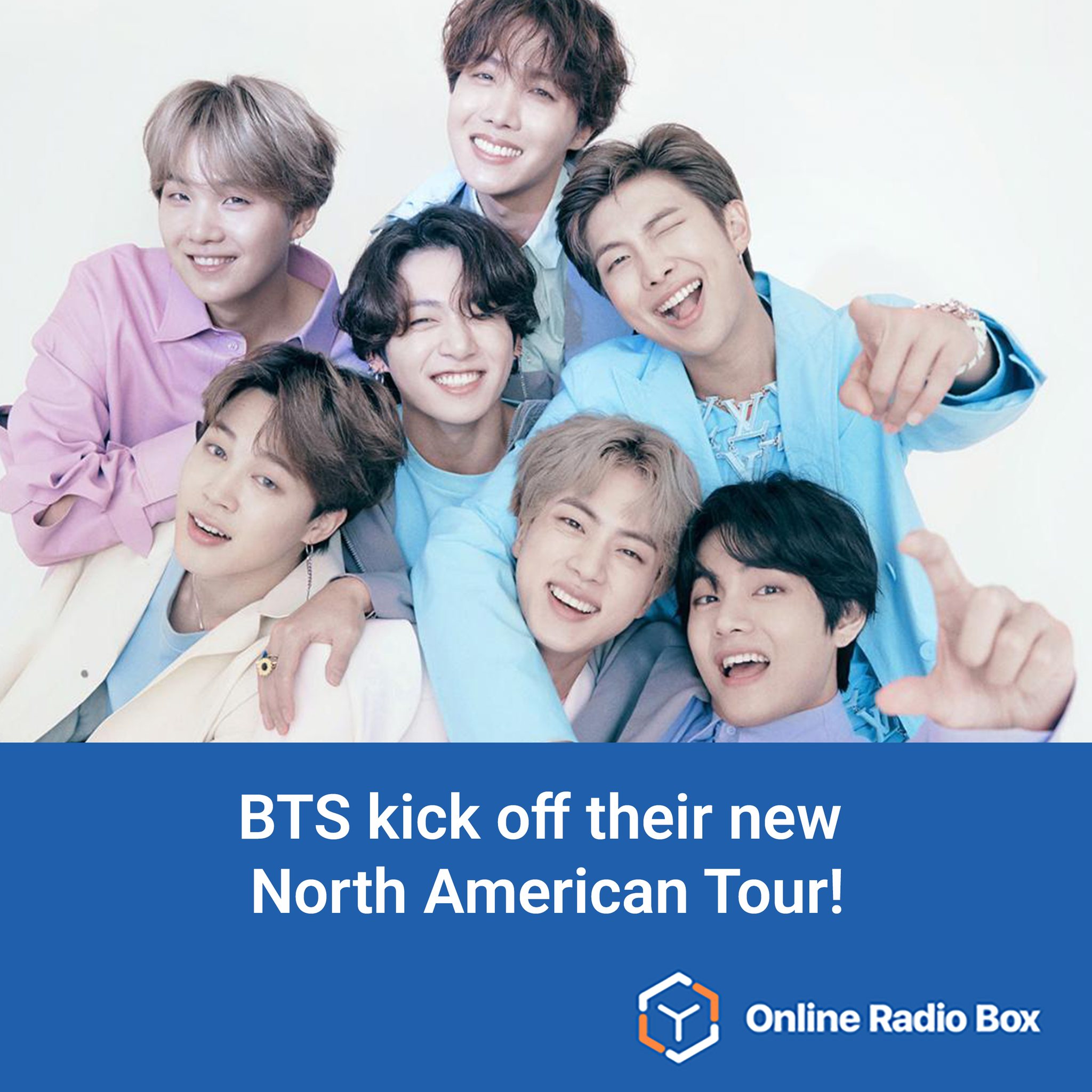 BTS launched the second North American leg of the BTS WORLD TOUR