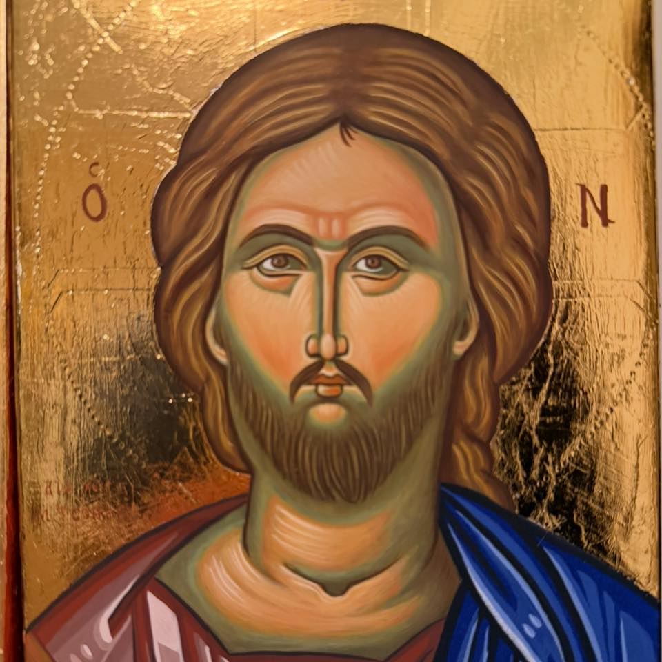 Κάθε πινελιά και προσευχή 🙏🕊️ #AgiosPaisios #icon #byzantineart # ...