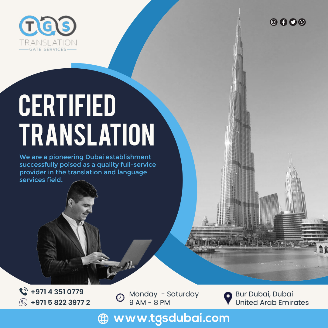 Translation Gate Services | Dubai