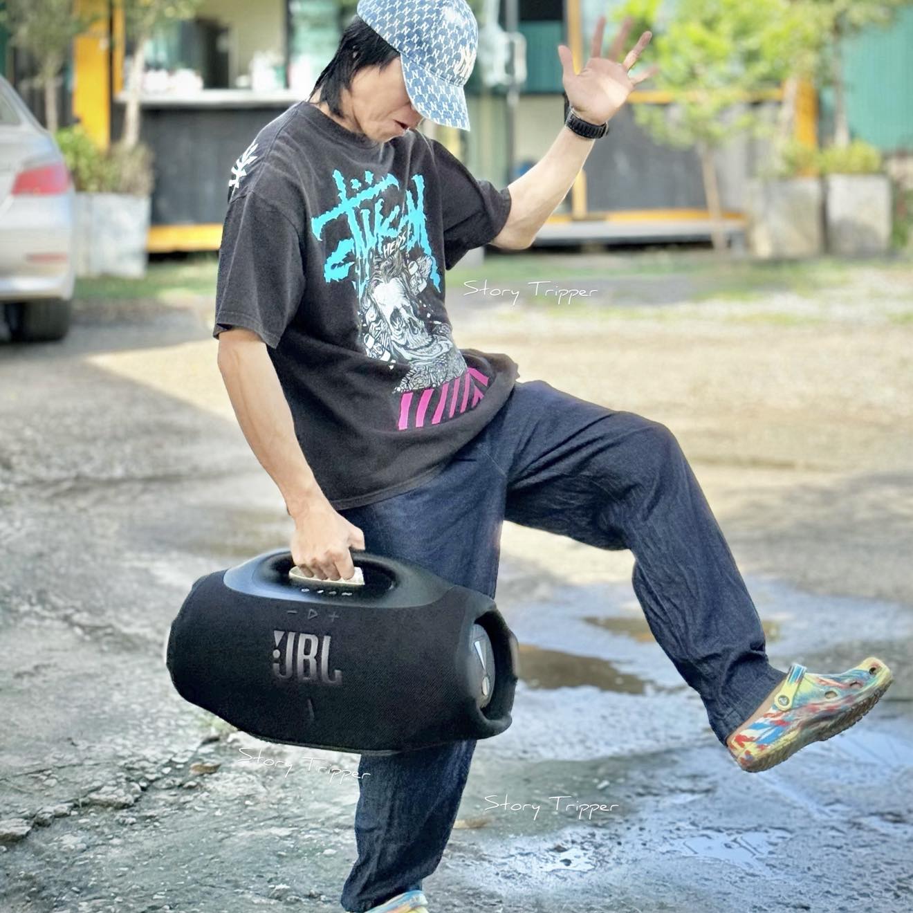 Story Tripper - หิ้วเป็นกระติกน้ำเลย ลำโพง #Tribit... | Facebook