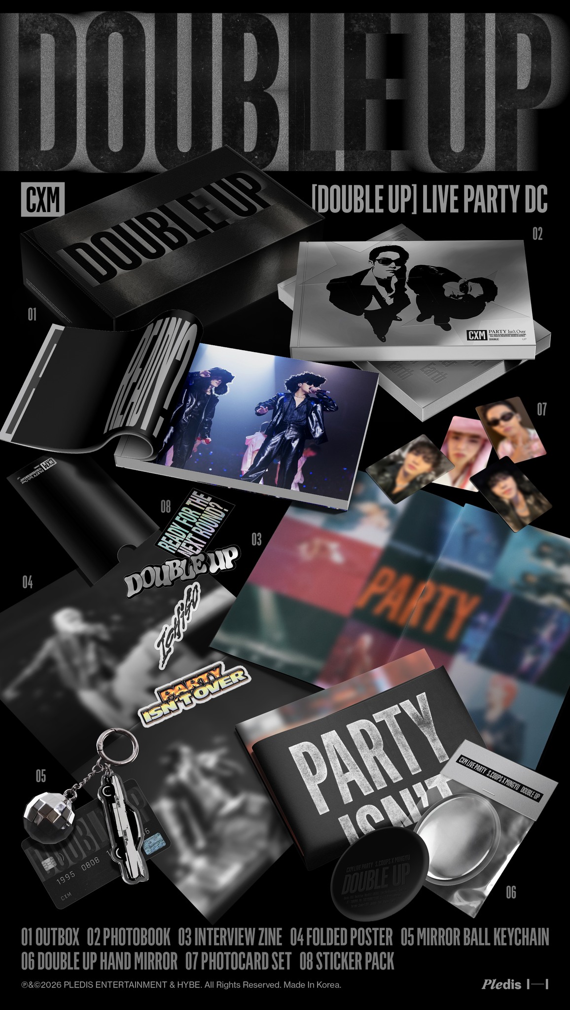 NOTICE] CxM [DOUBLE UP] LIVE PARTY DC 출시 안내 (+ENG/JPN/CHN