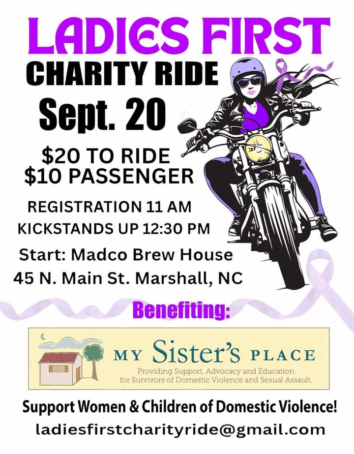 Ladies First Charity Ride featuring live music by Two Fontaines at the ...