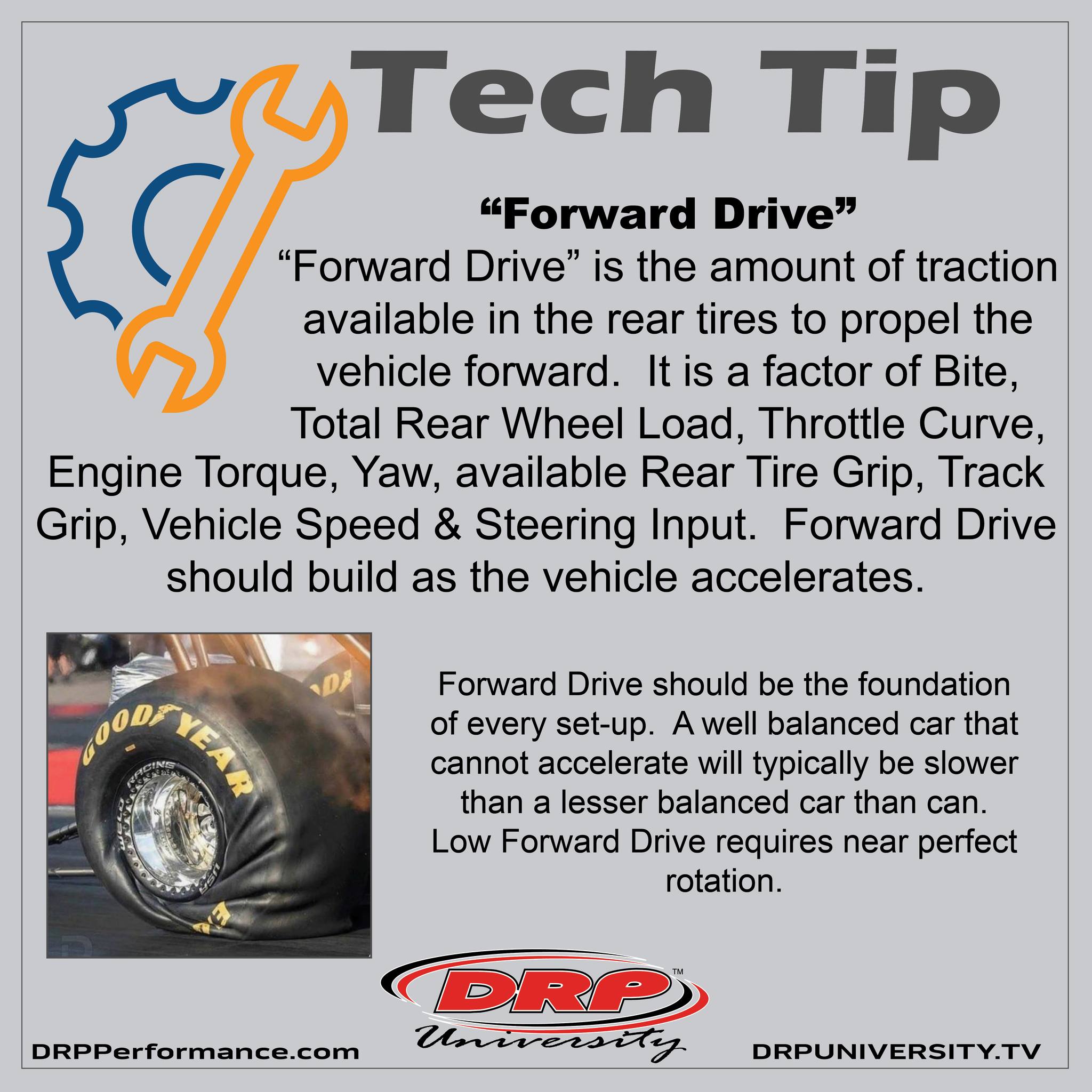 🚗💨 Tech Tip: Forward Drive The... - DRP Performance Products | Facebook