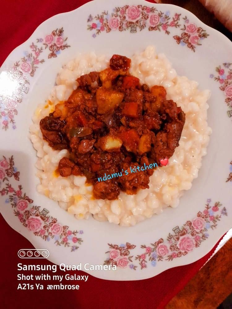 My Sunday Meal 🍴 Rice, Chicken... - Vongani Enelani Mahori | Facebook
