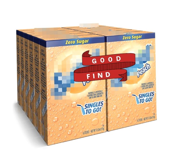 ☀ Sunkist Soda Drink Mix, 72 Packets** 🍹 On Amazon, Found for