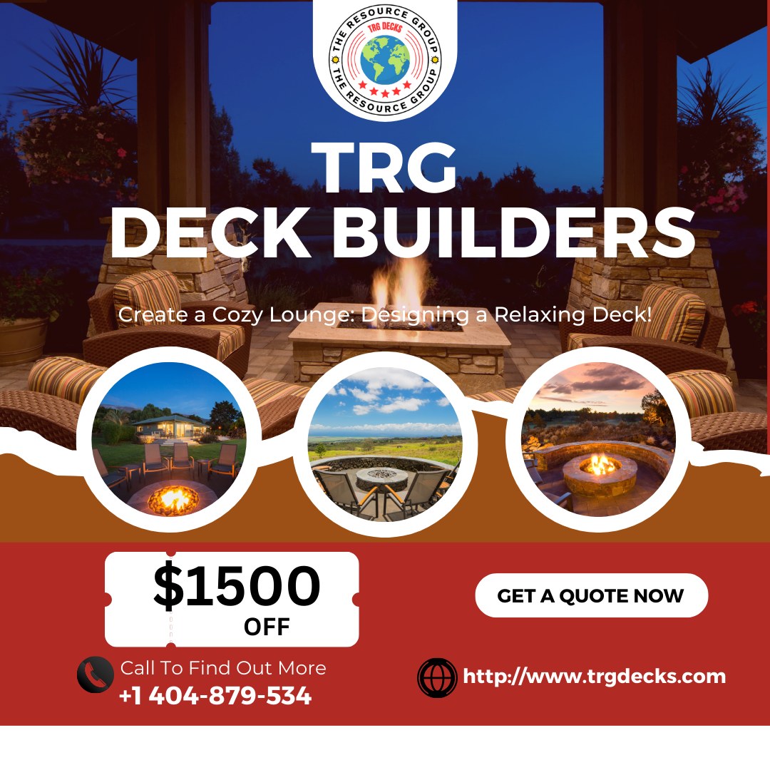 🛋️ Create a Cozy Lounge: Designing a... - TRG Deck Builders