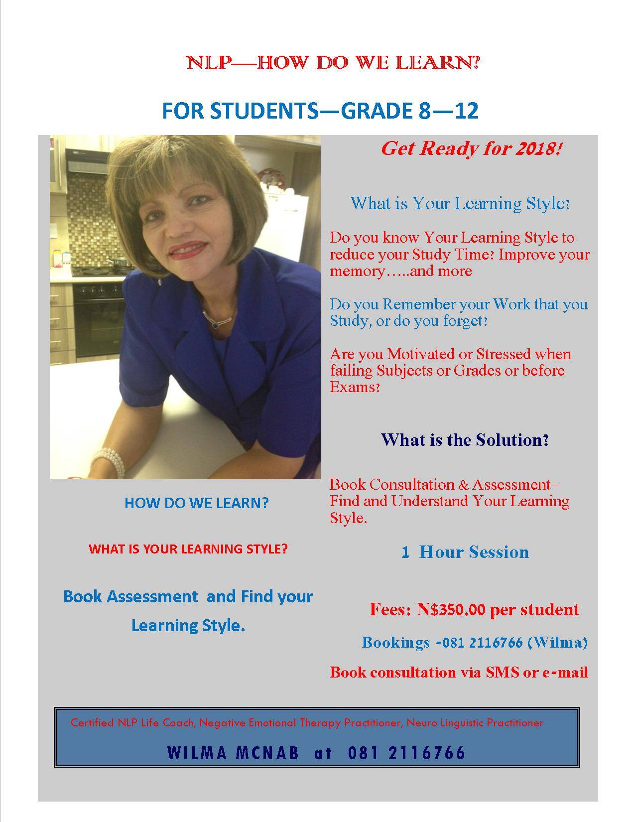 How Do We Learn? Do you Know your... - NLP Life Coach Wilma | Facebook