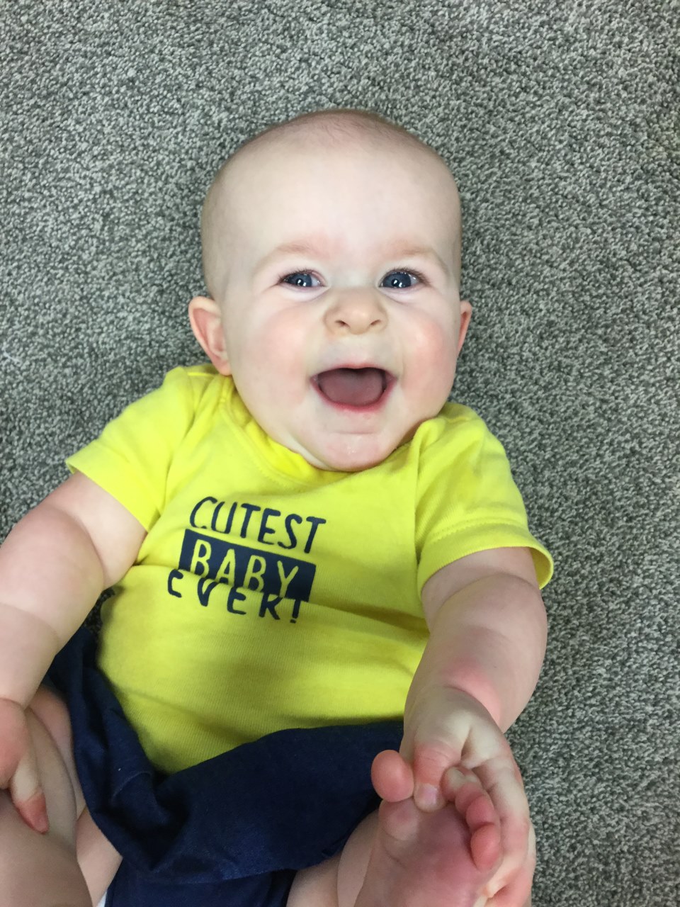 Our infant classroom was all smiles... - O2B Kids Chanhassen