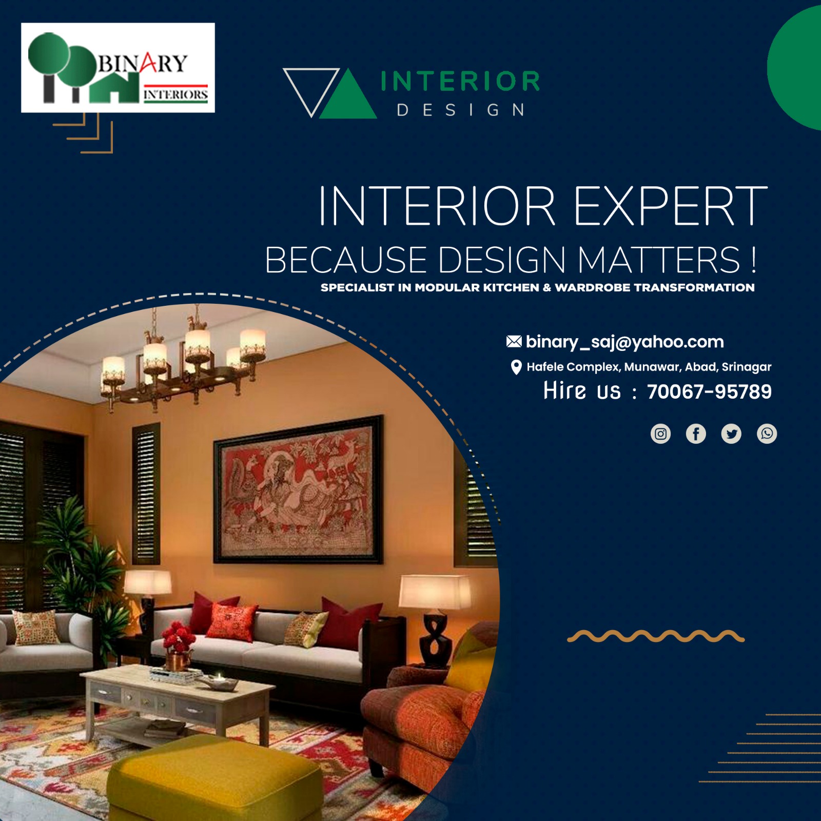 Binary Interiors