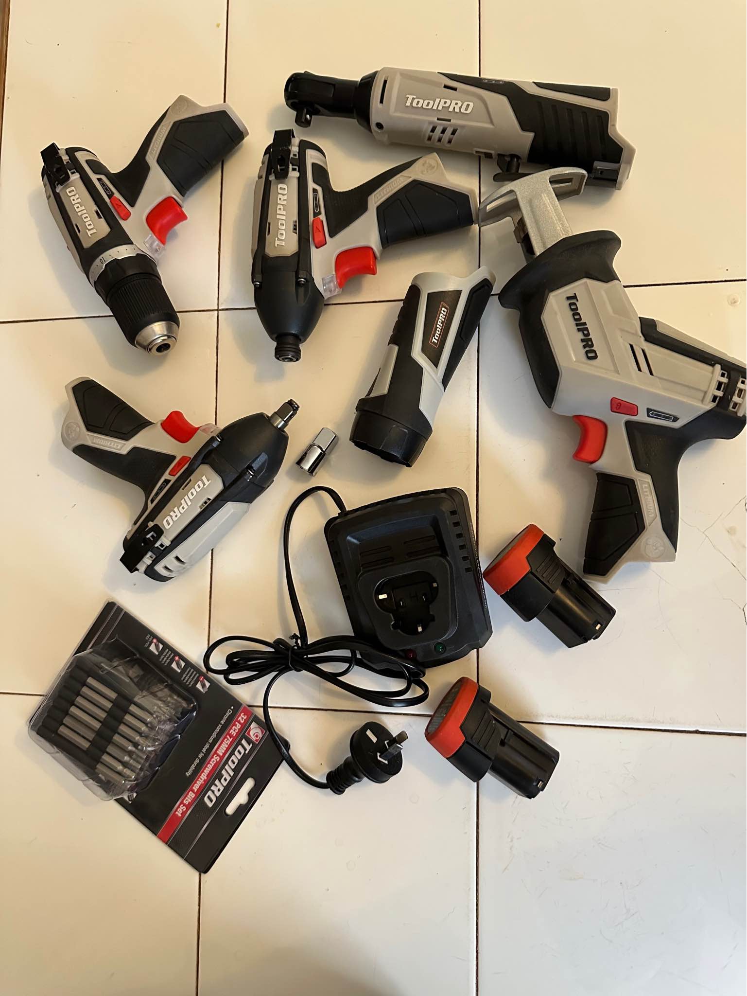 ToolPro 12v Ultimate Power Kit + Saw - Mixed Power Tool Sets ...
