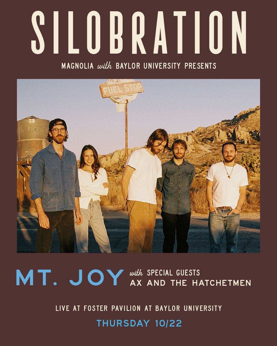 Ax and the Hatchetmen opening for Mt Joy in October