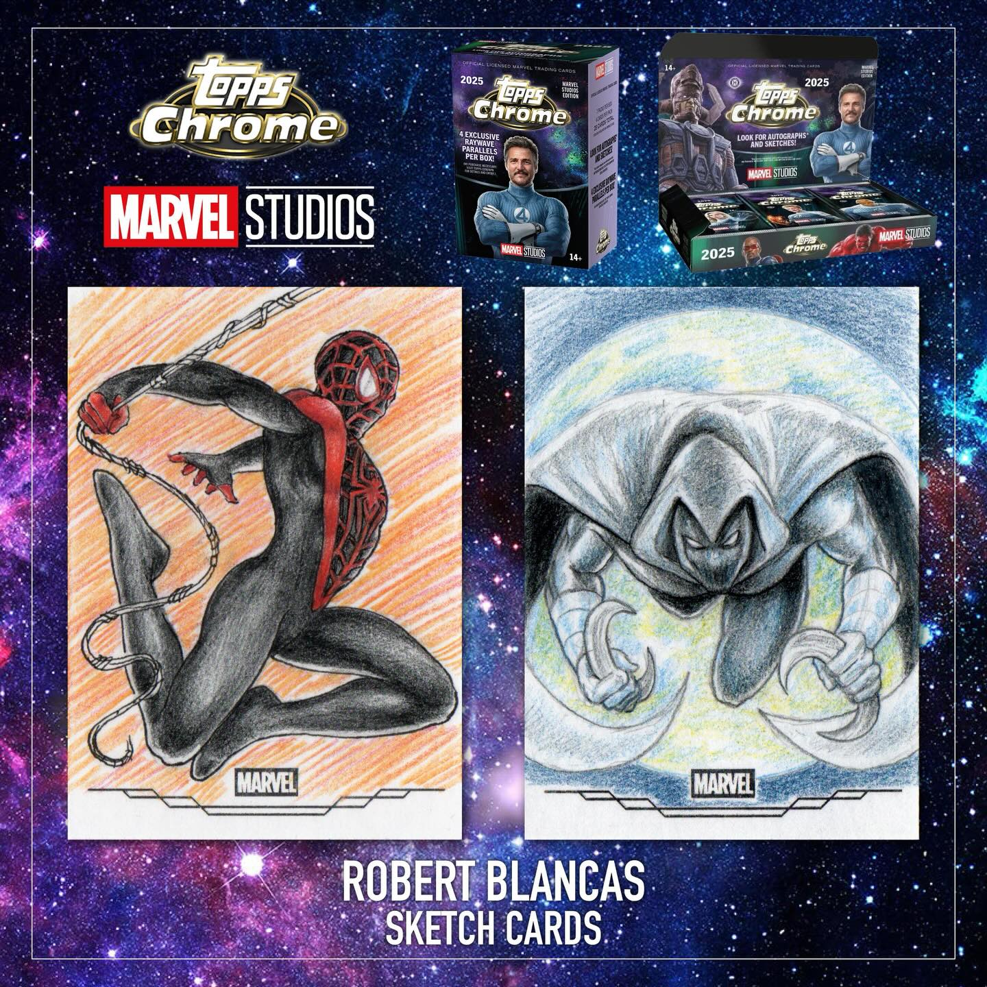 2025 Topps Chrome Marvel Studios cards are officially out today! I