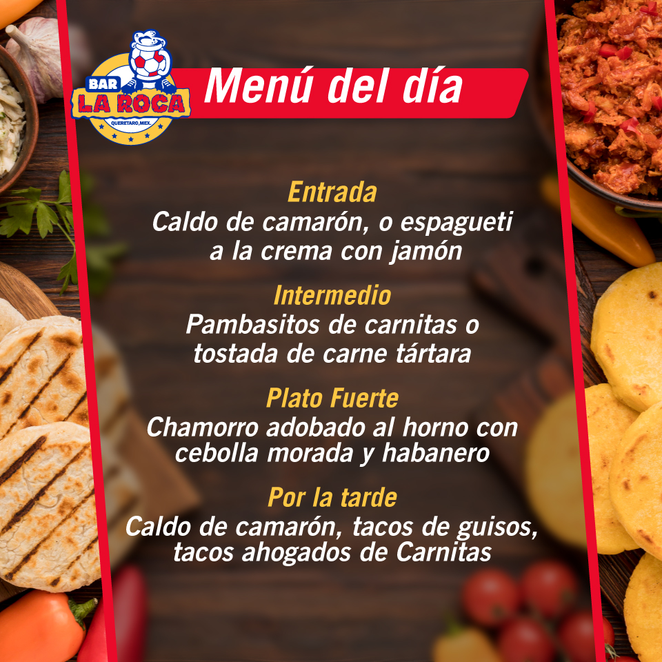 Bar - Miércoles de tradición y sabor que se respeta 🔥 Ven por el ...
