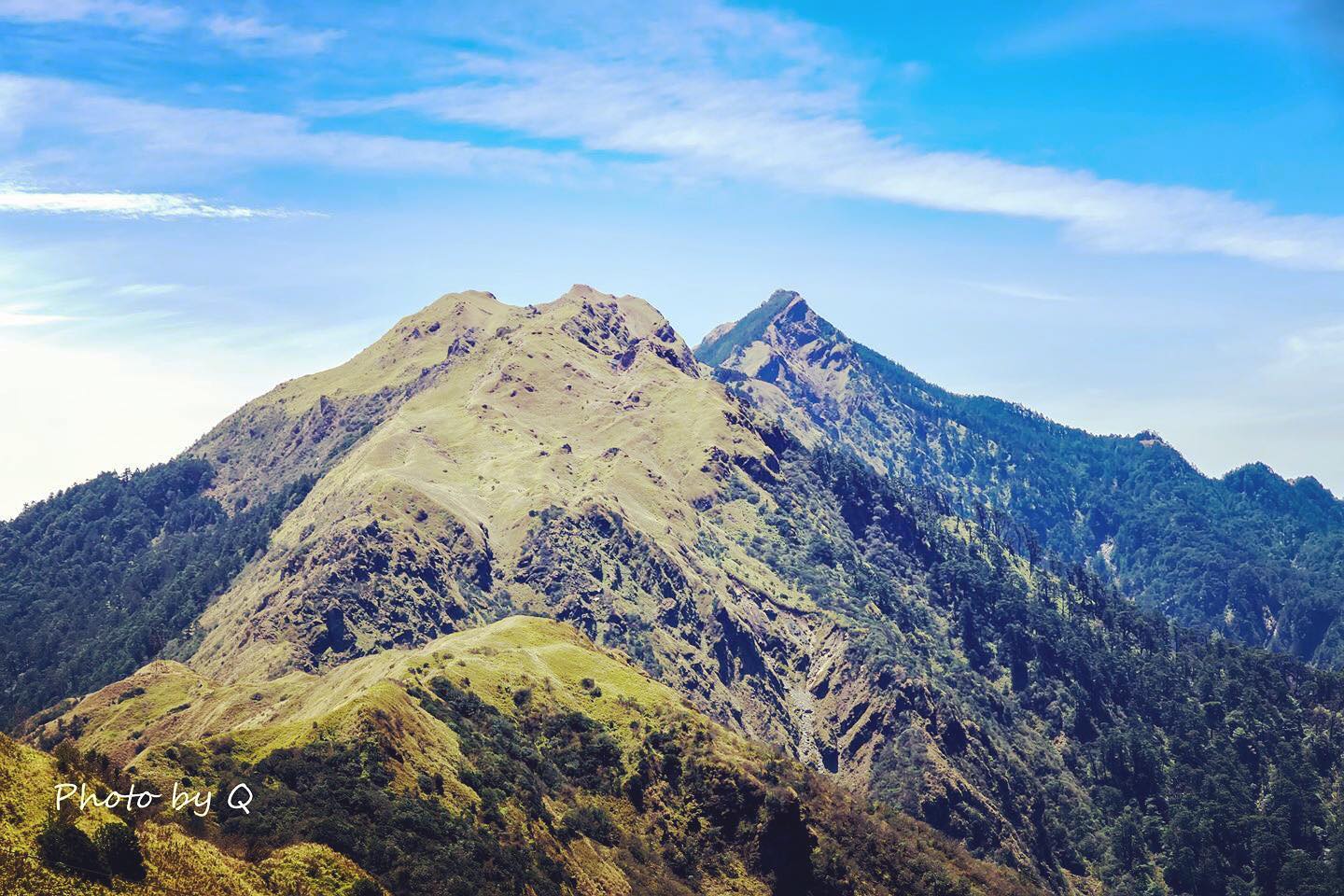 Mr Q 的鏡像世界 能高主峰3252m 卡賀爾山3105m 山 能高山 能高越嶺古道 能高主峰 卡賀爾山 登山 登山好きな人と繋がりたい