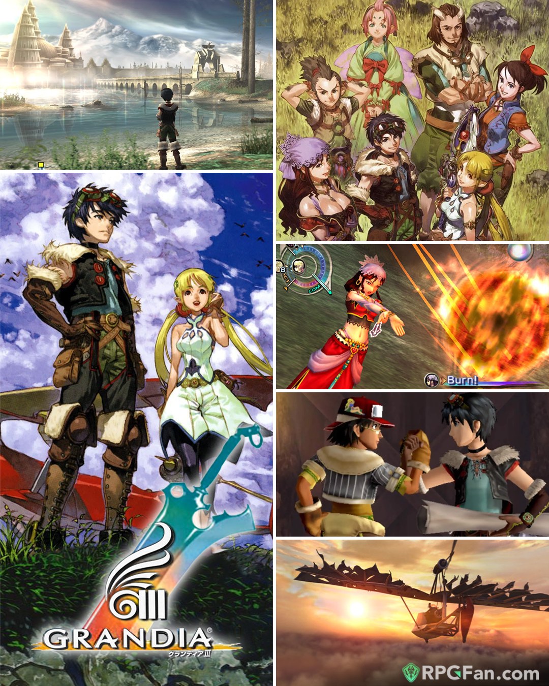 Grandia III — Promotional Artwork』