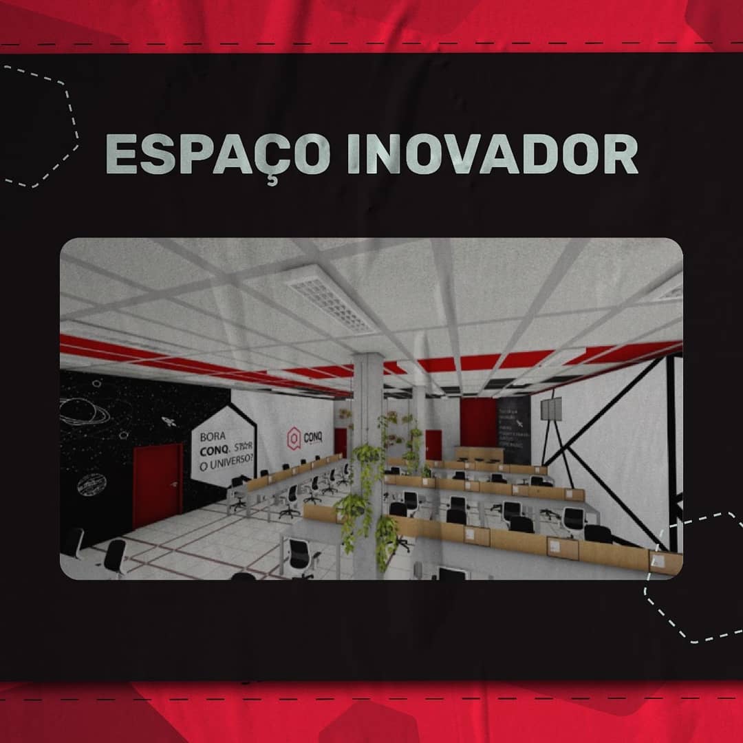 Conq Hub - As estações de trabalho da Conq foram...
