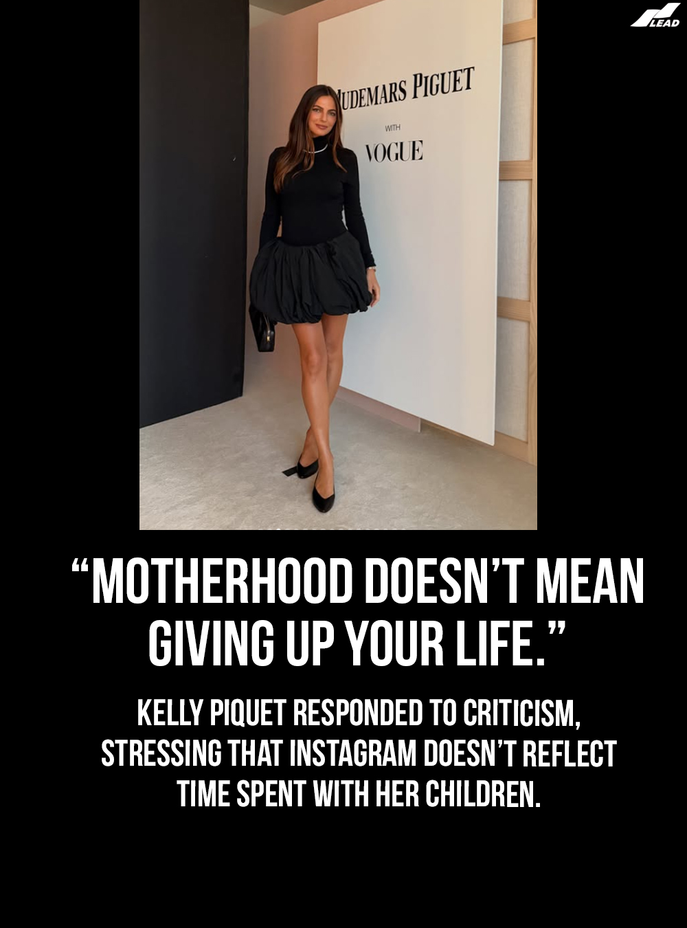 Kelly Piquet responded on Instagram to a follower who criticized her for spending time in New York instead of being with her daughters. https://shorturl.at/6CCcS
