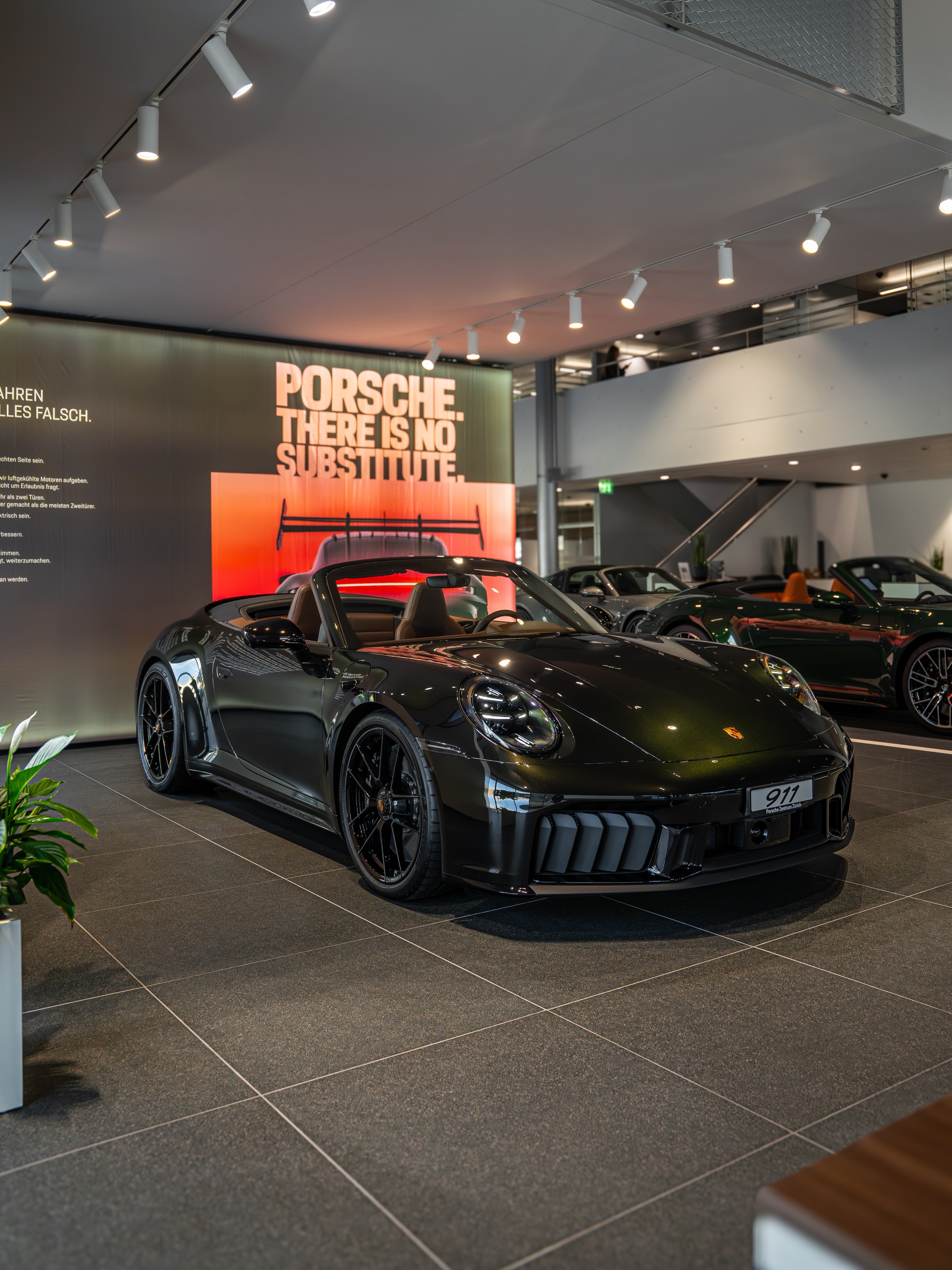 PTS dark olive metallic on truffle brown interior 🤩 what a