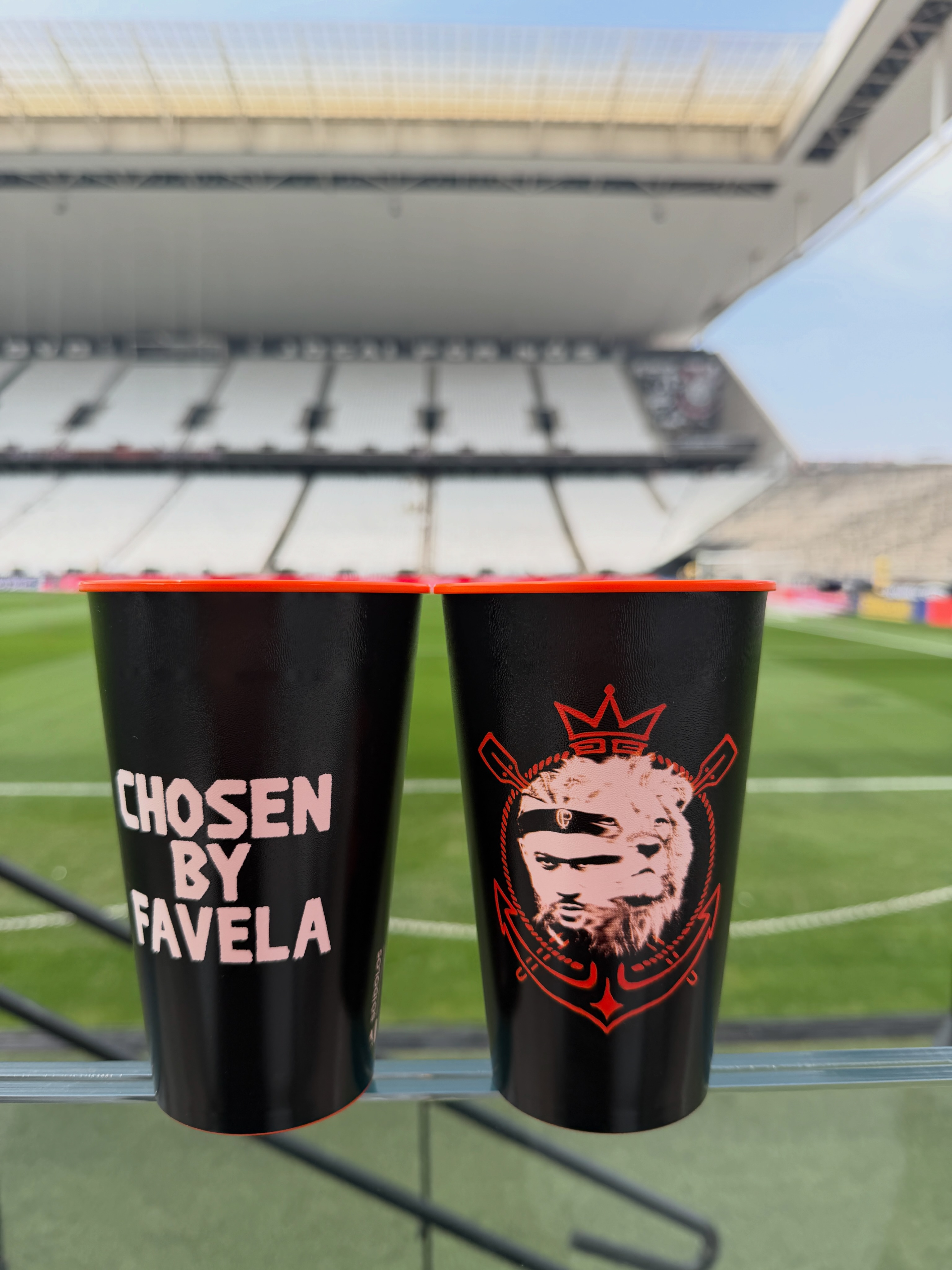 Os copos da partida de hoje estão disponíveis! 🥤🤩 Garanta na