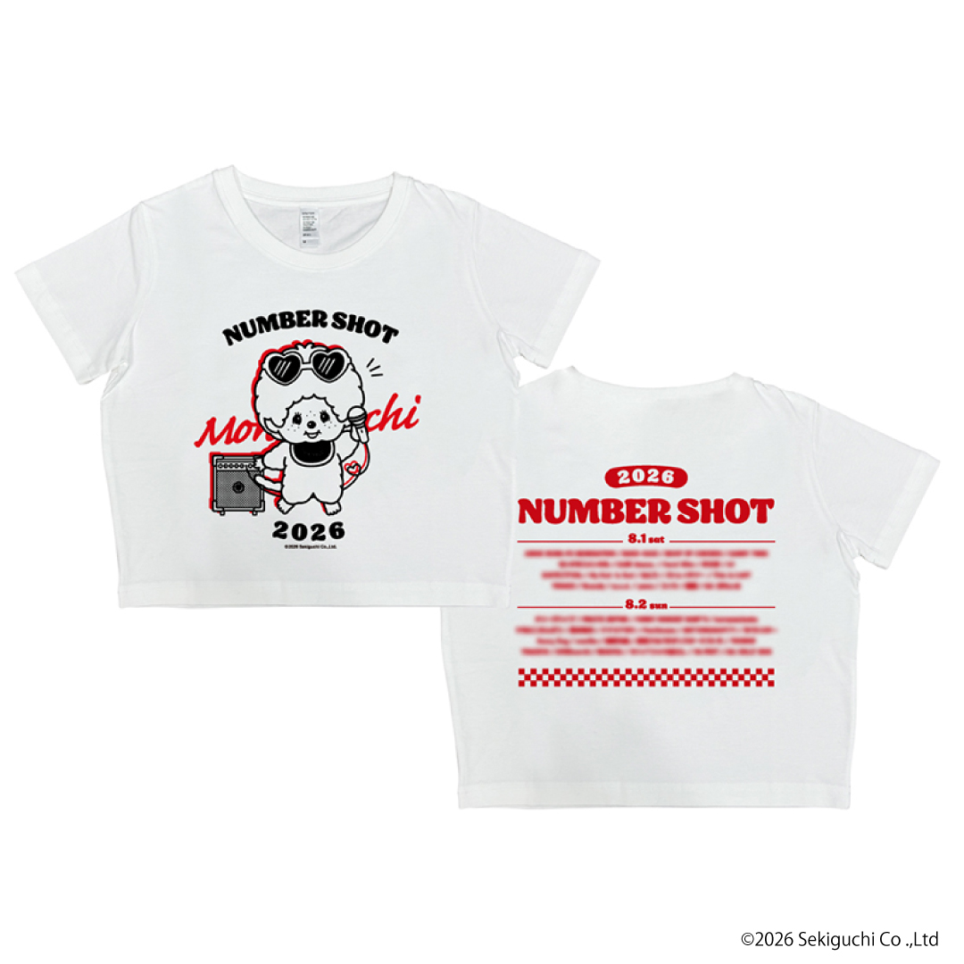 NUMBER SHOT2026 グッズ紹介①👕／ ロックな装いがかわいいモンチッチ