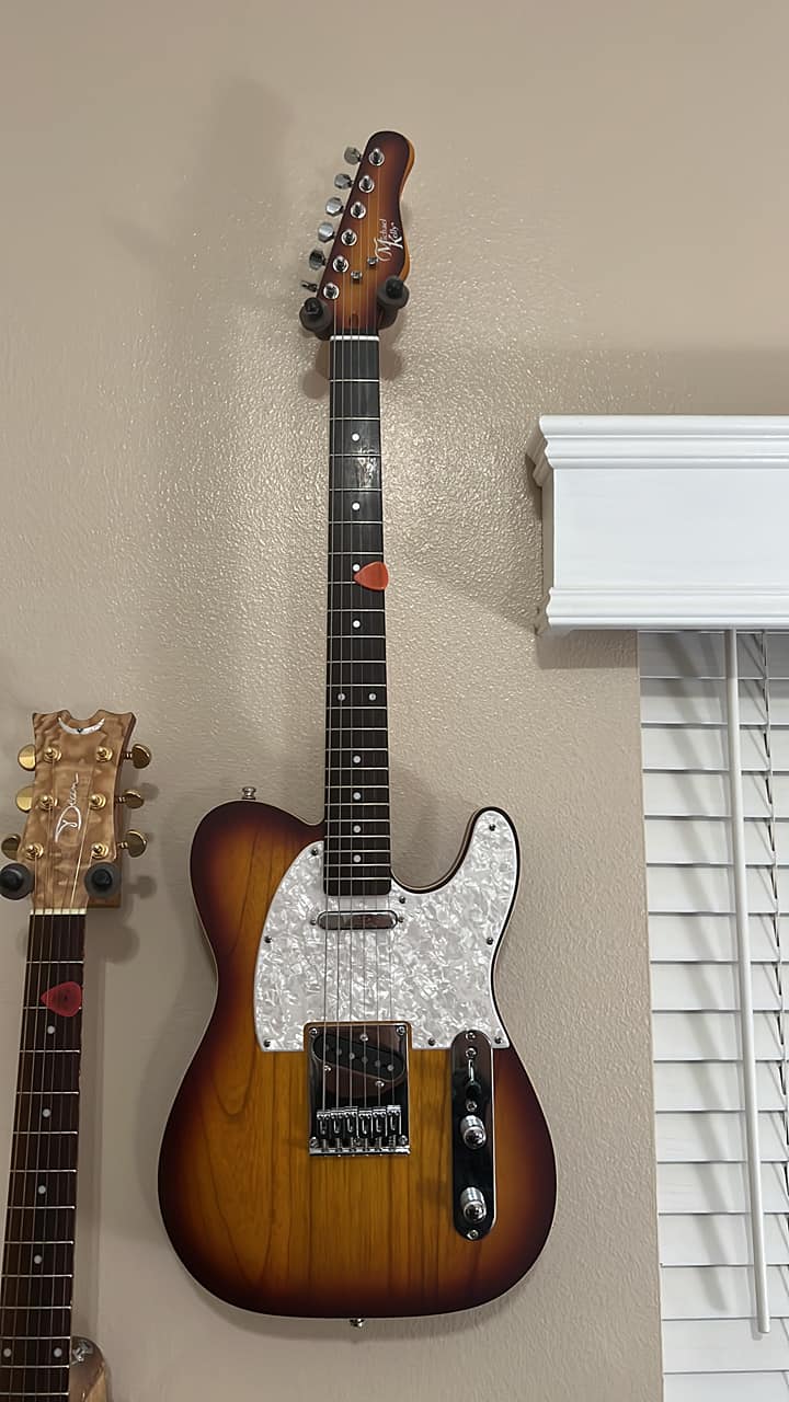 Customizing my rare Michael Kelly CC53 8-string guitar