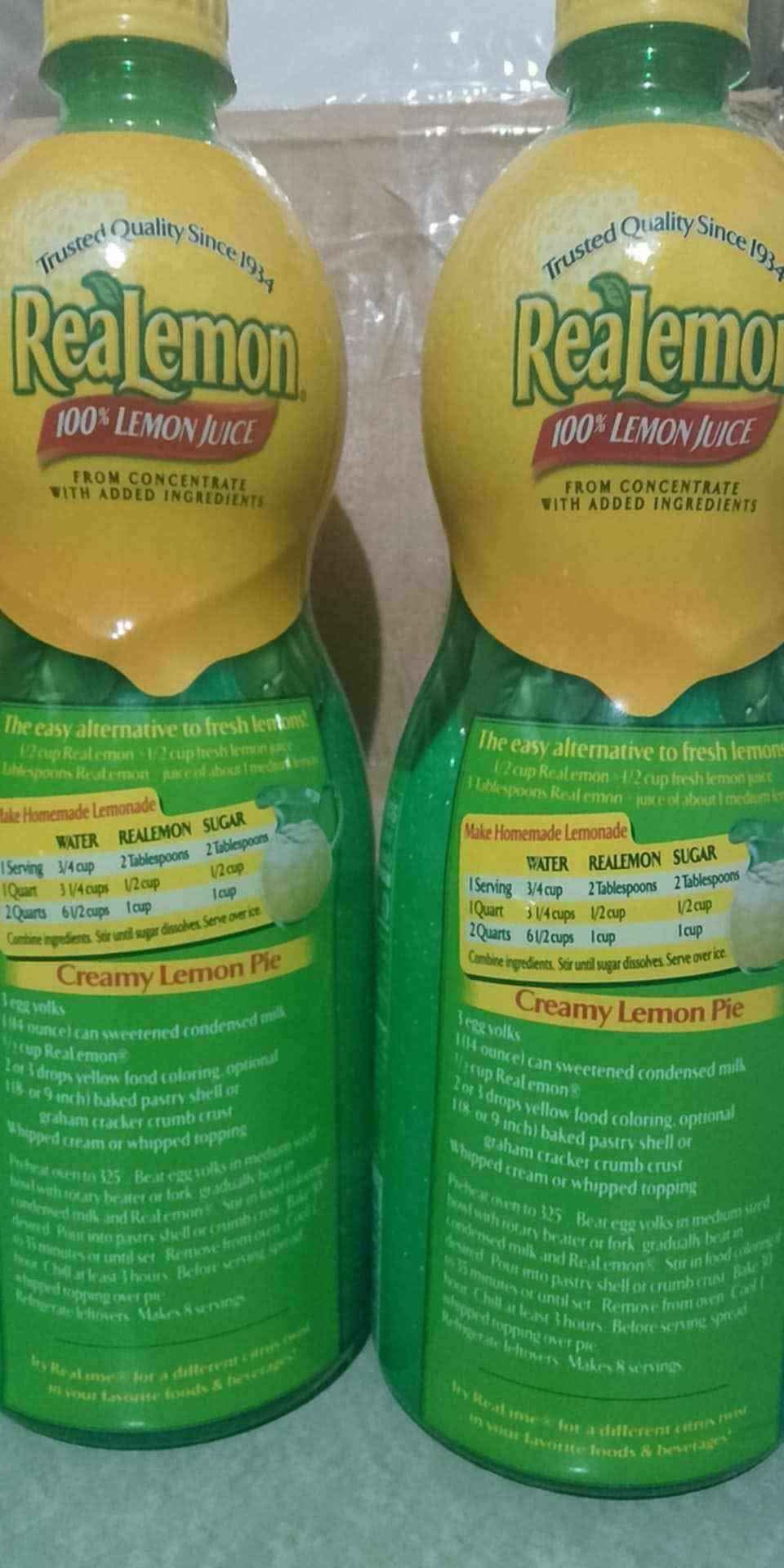 ReaLemon 100% Lemon Juice 946mL - Juice - Manila, Philippines ...