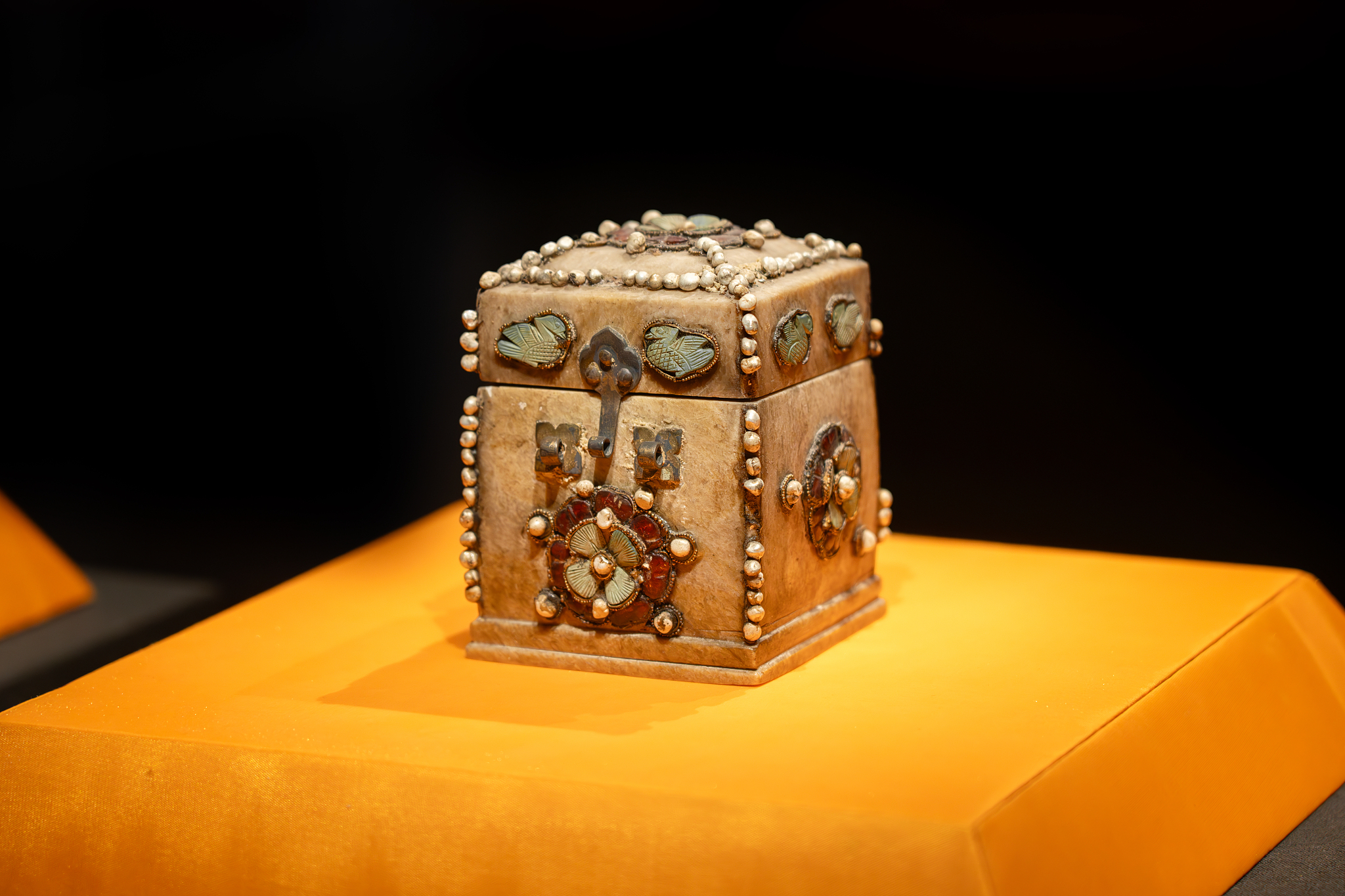 These Tang Dynasty (618-907) nested reliquary caskets are a set of