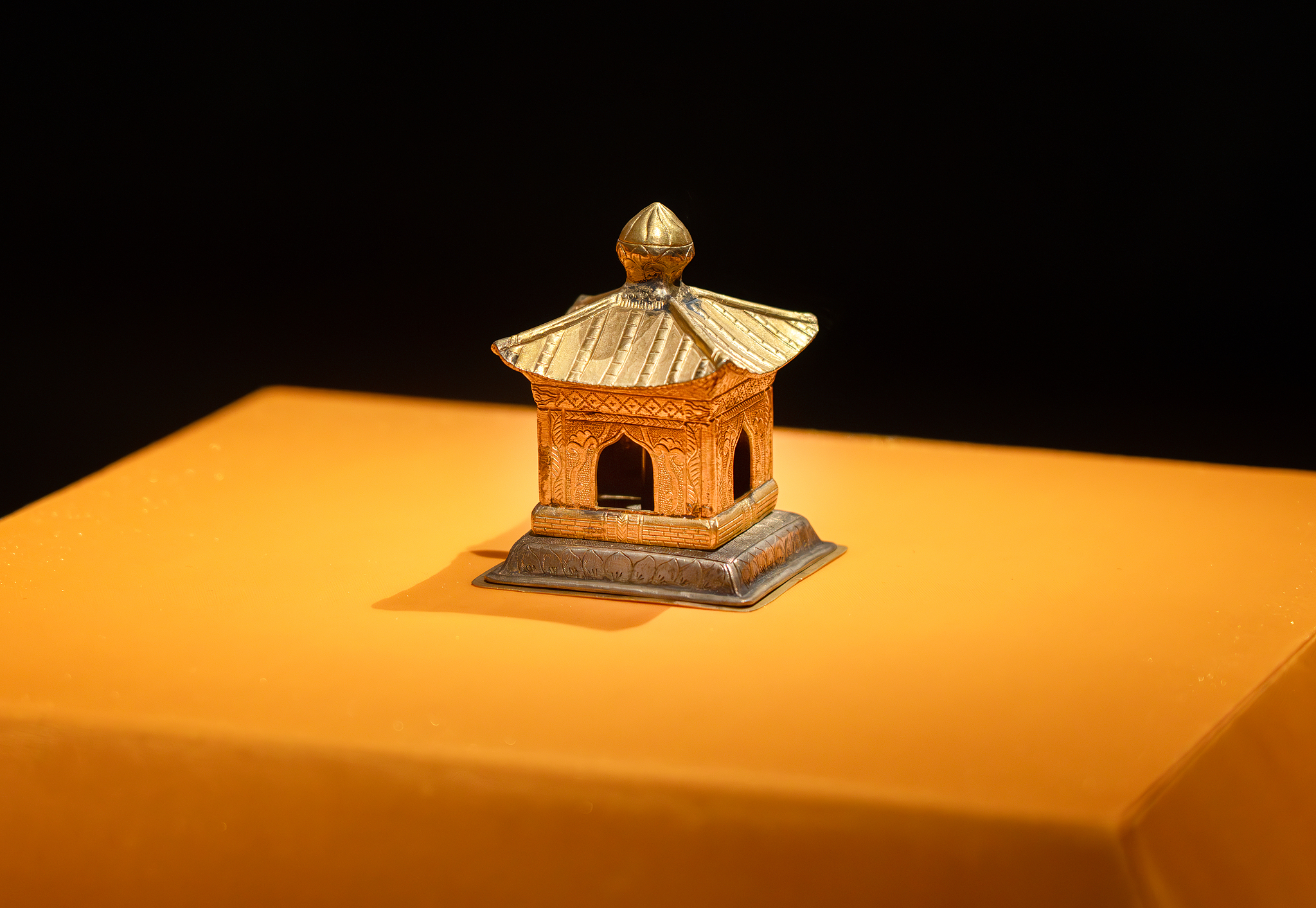 These Tang Dynasty (618-907) nested reliquary caskets are a set of