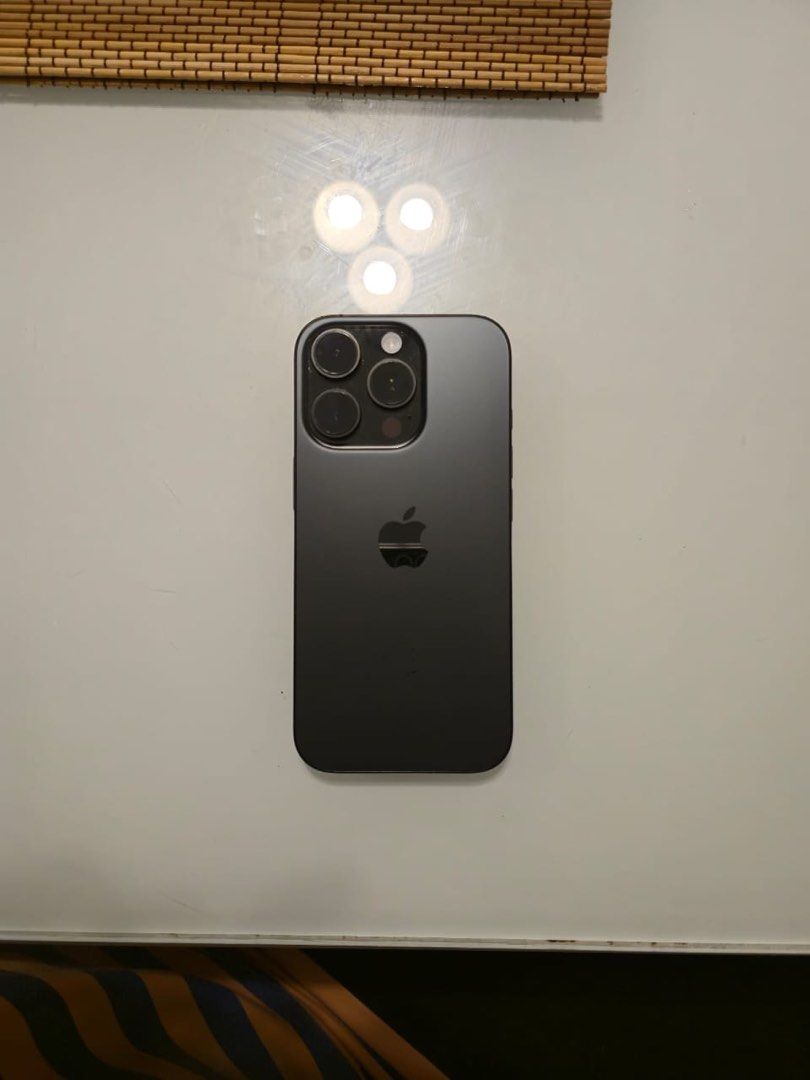 Used) iPhone 16 Pro 128gb Black - Battery Health 92% - Lcd minor