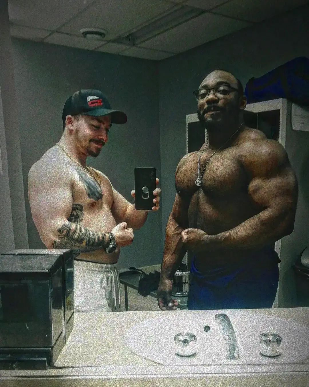 Training with the best,... - Michaël Bissonnette Homme fort