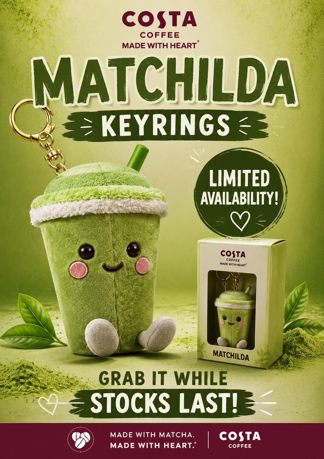 Costa - ✨ NEW IN AT Costa Coffee ✨ Meet the adorable MATCHILDA