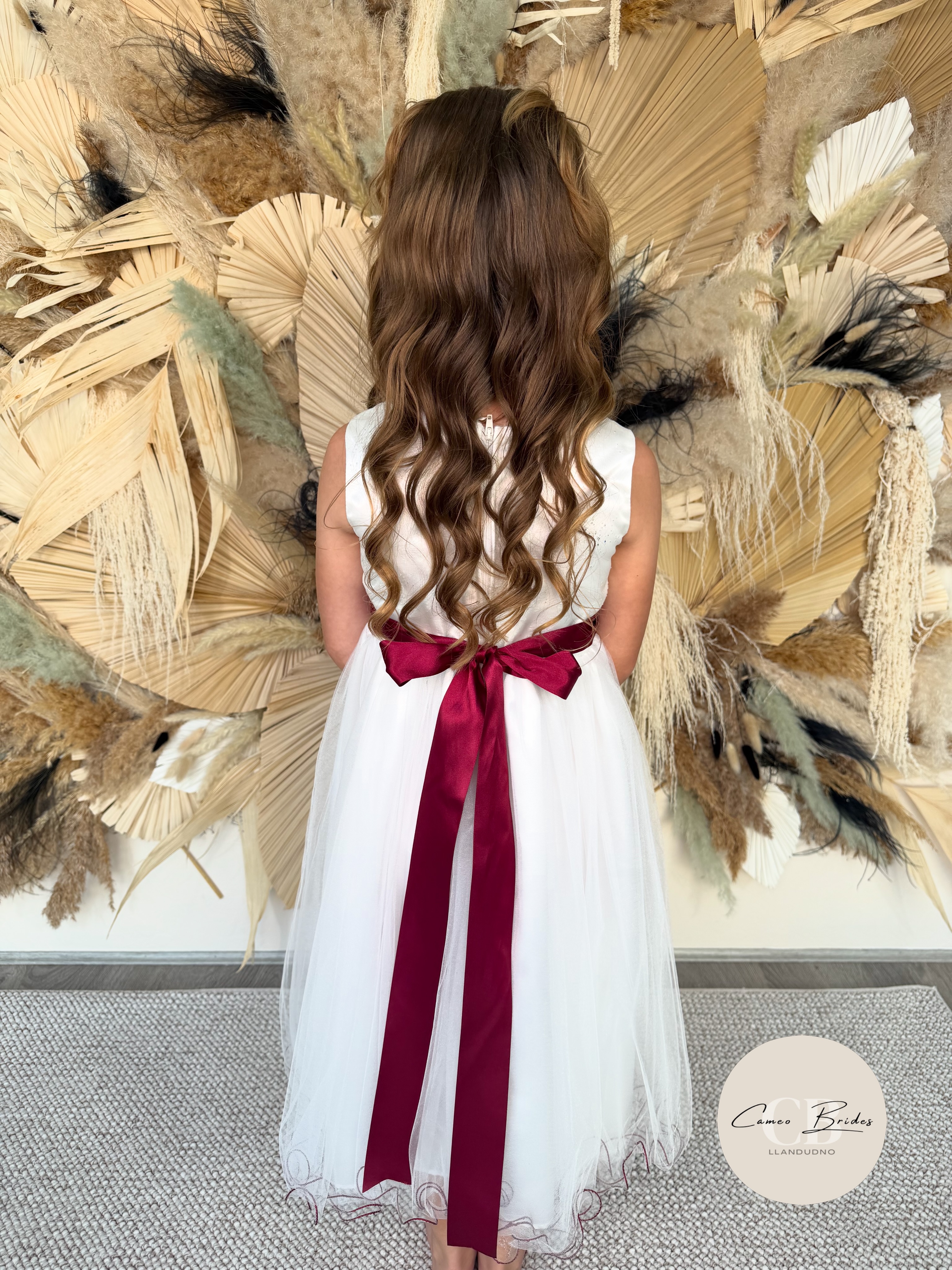 white and burgundy flower girl dress Dresses in Llandudno little girl burgundy flower girl dresses