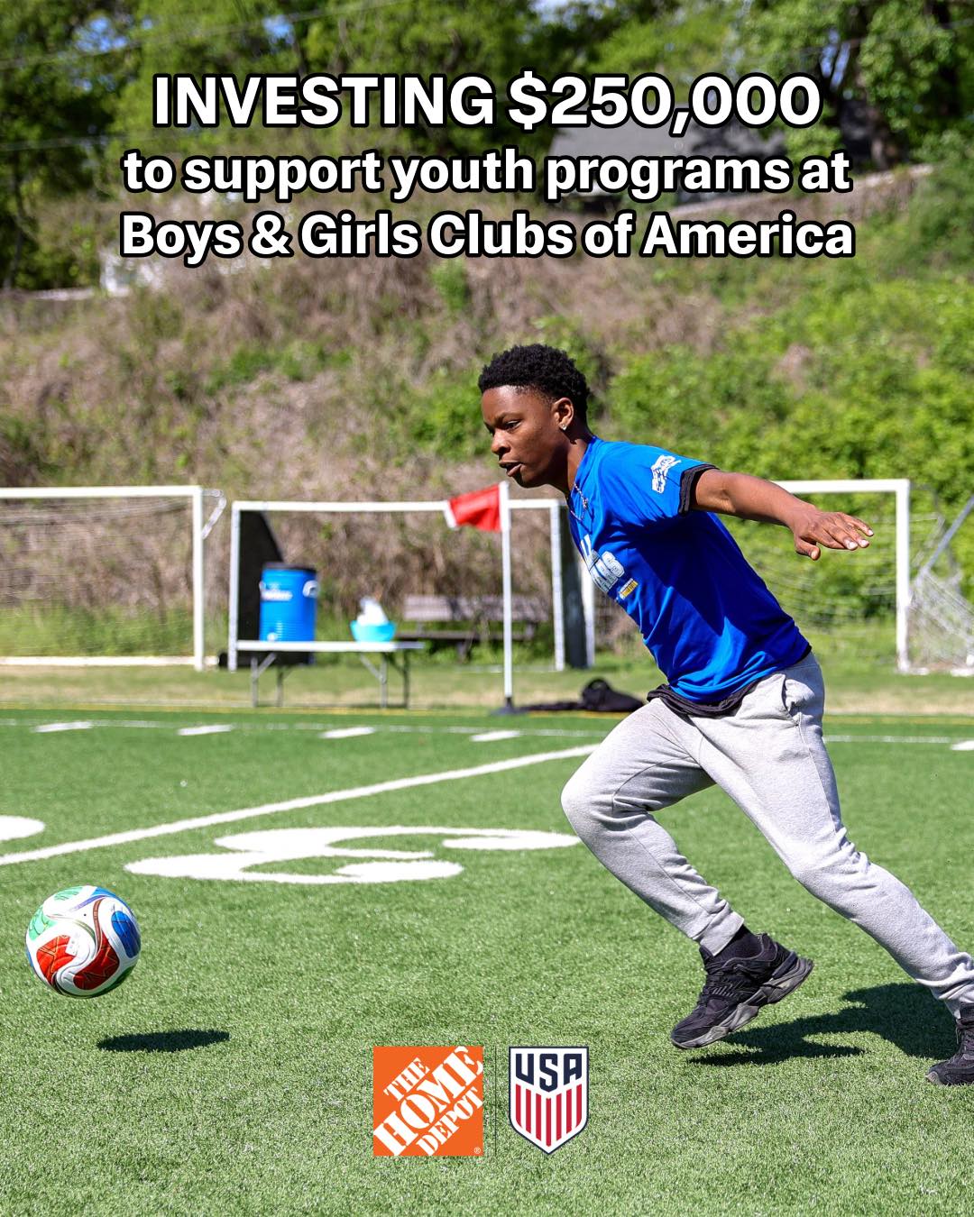 The World Cup isn't just coming to NYC, today it came to kids in