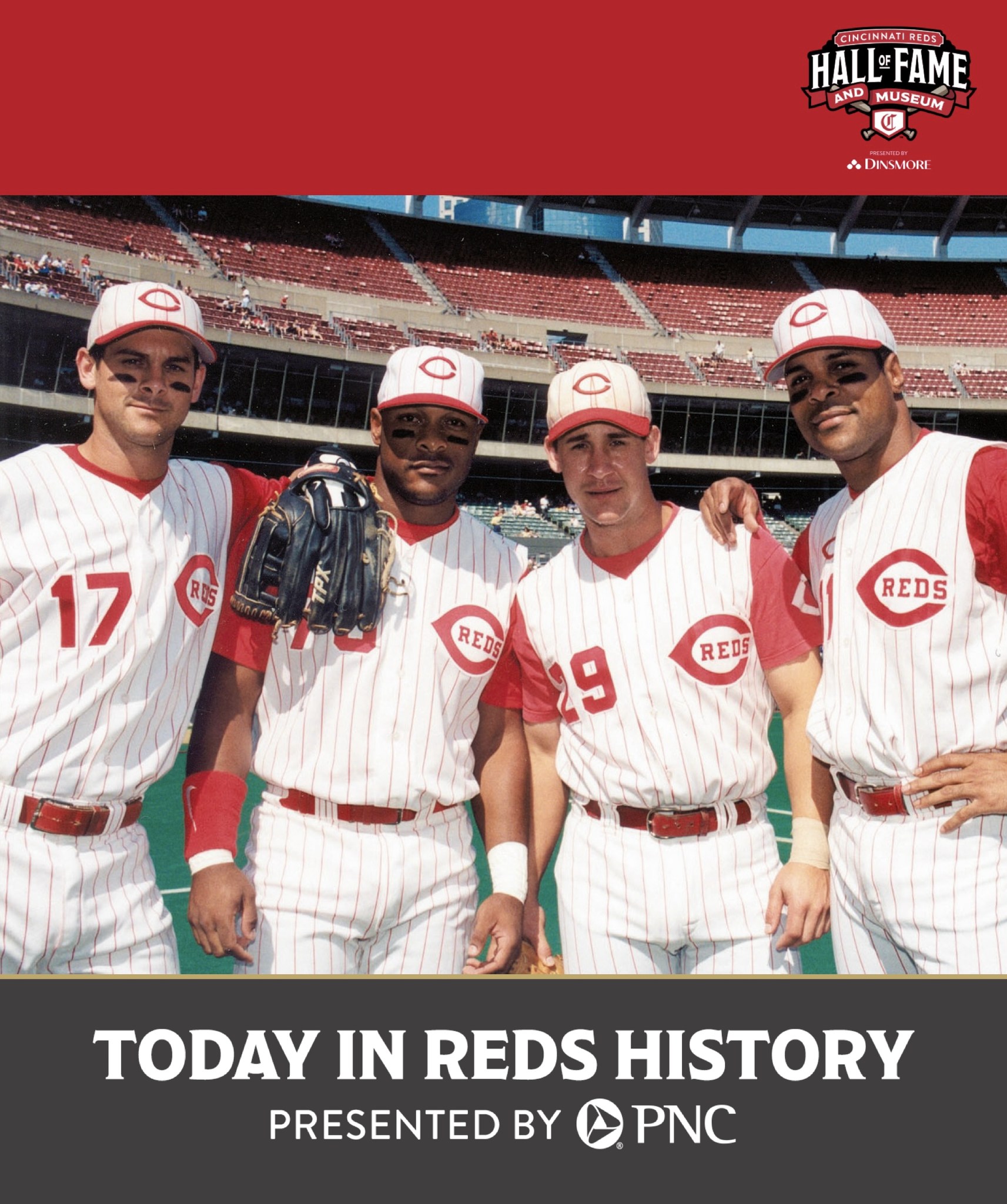Cincinnati - Barry Larkin's No. 11 jersey is among the most iconic