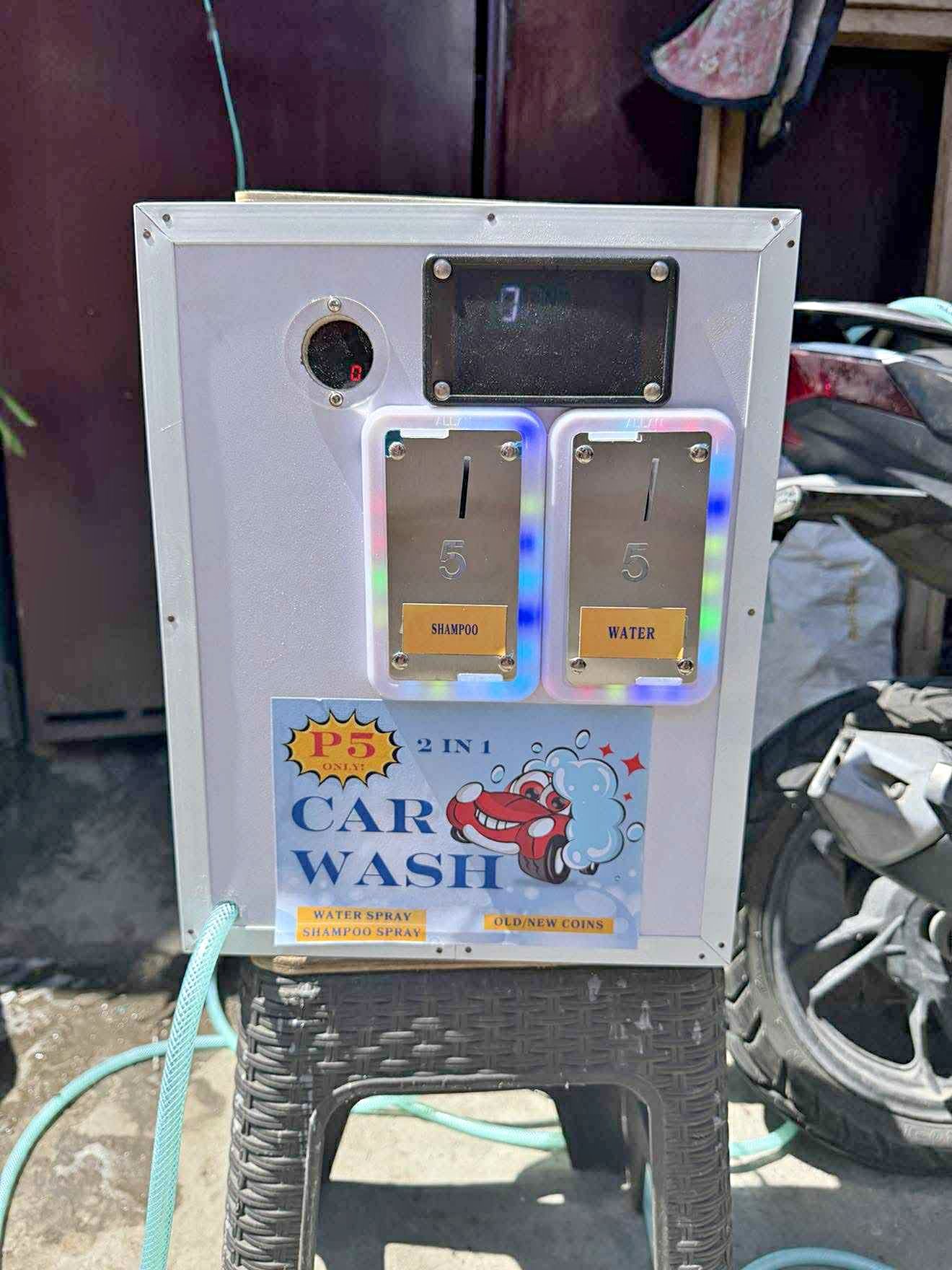 2IN1 FOAMING Vendo Machine & Carwash Vendo Machine with Ledlight ...
