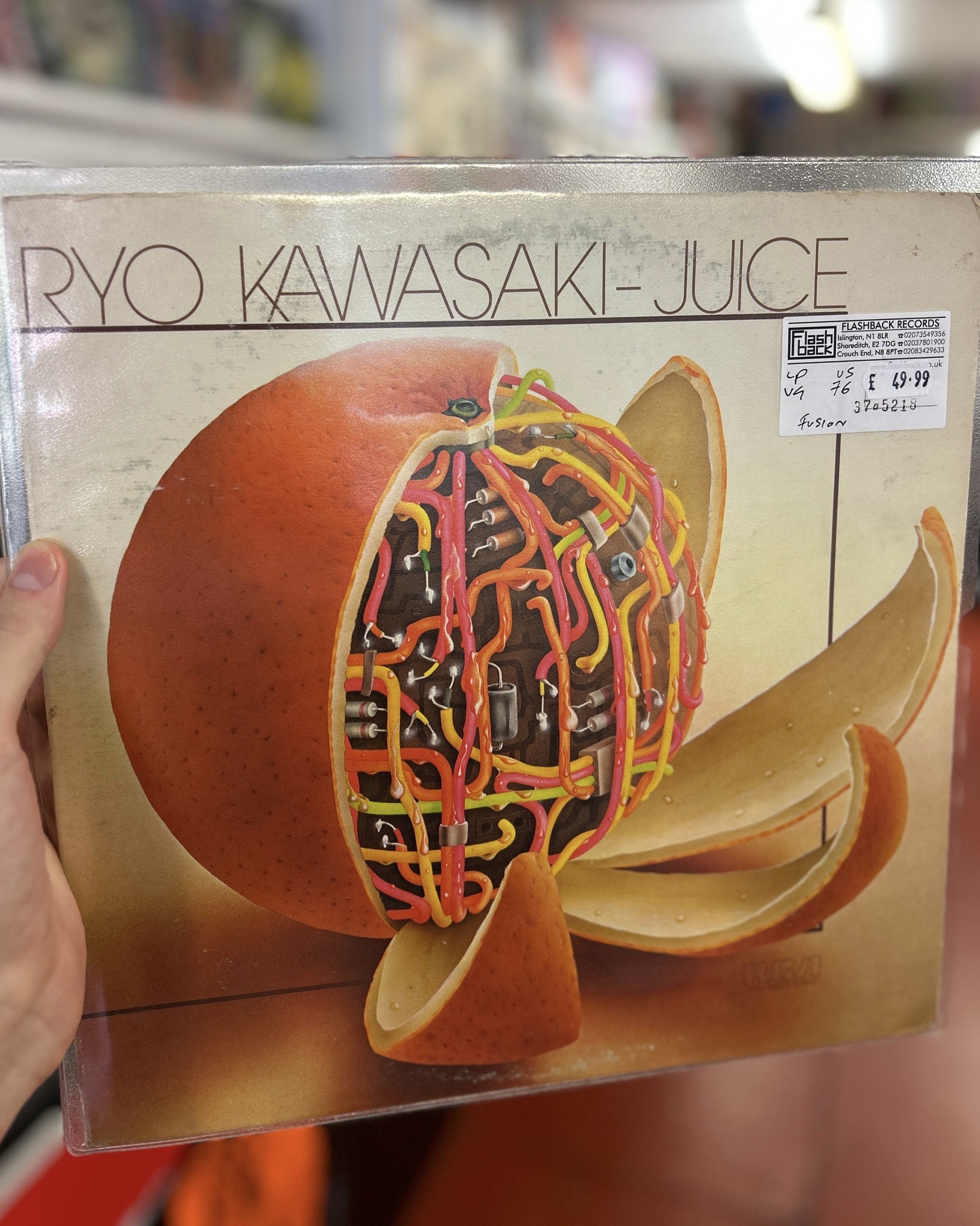 Ryo Kawasaki – Juice 1976/2022 Mr Bongo . Well done reissue that I