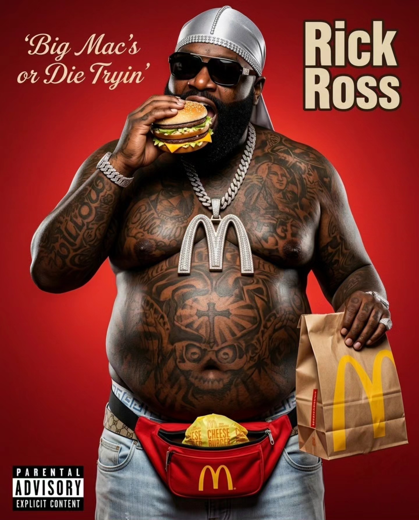 I Don't Remember This Rick Ross album cover😂 #hiphop #rap