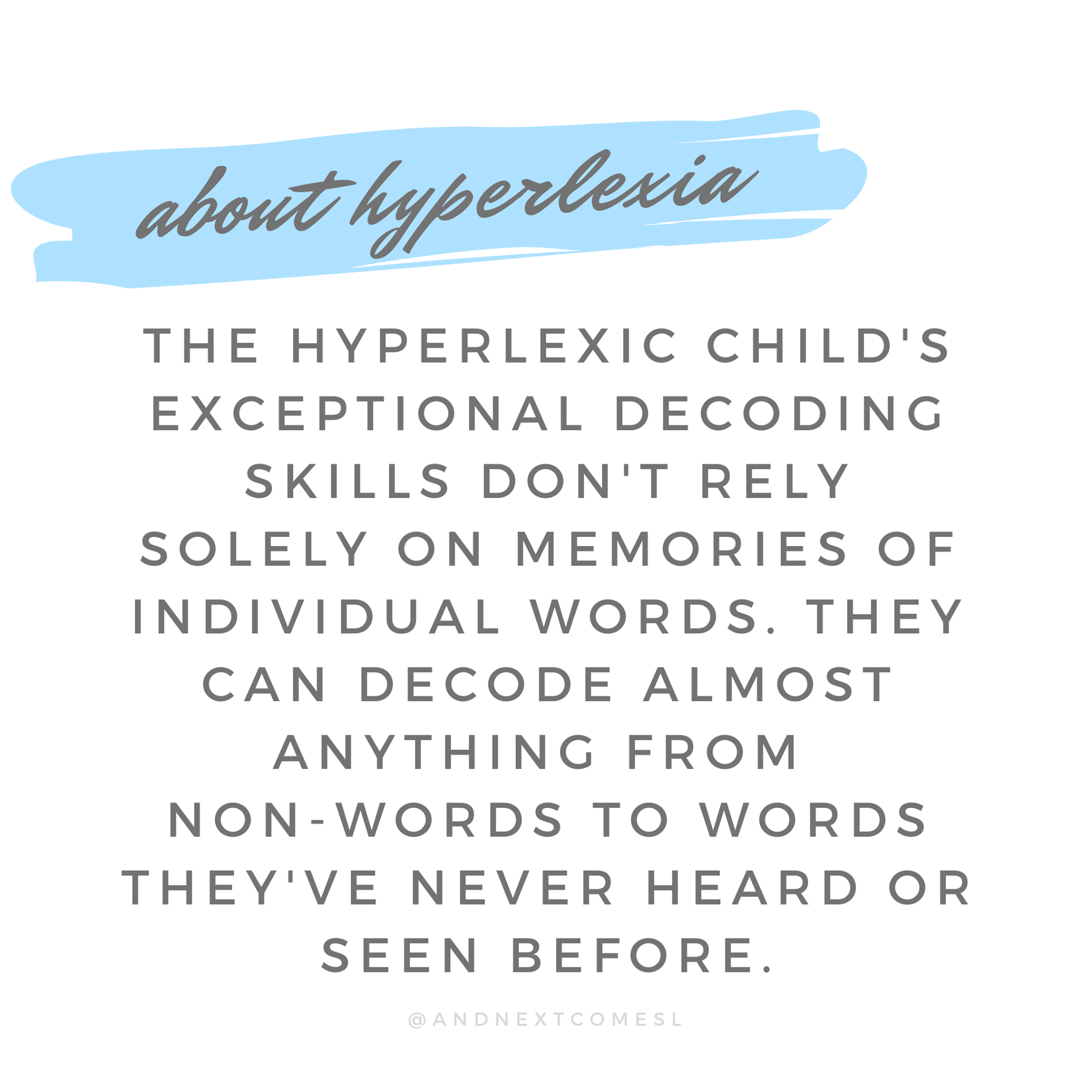 My son... - And Next Comes L - Hyperlexia & Autism Resources | Facebook