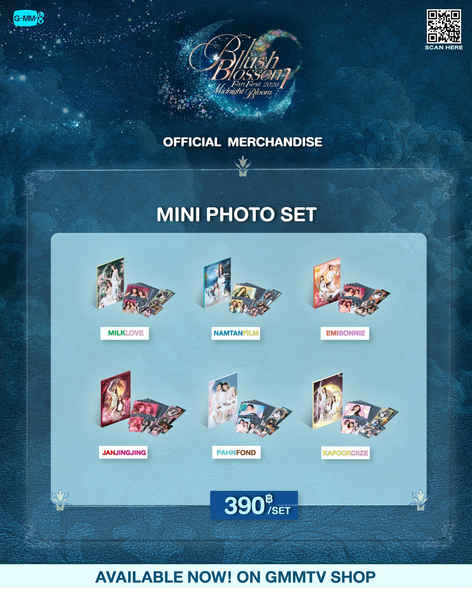 AVAILABLE NOW! MINI PHOTO SET | BLUSH BLOSSOM FAN FEST 2026