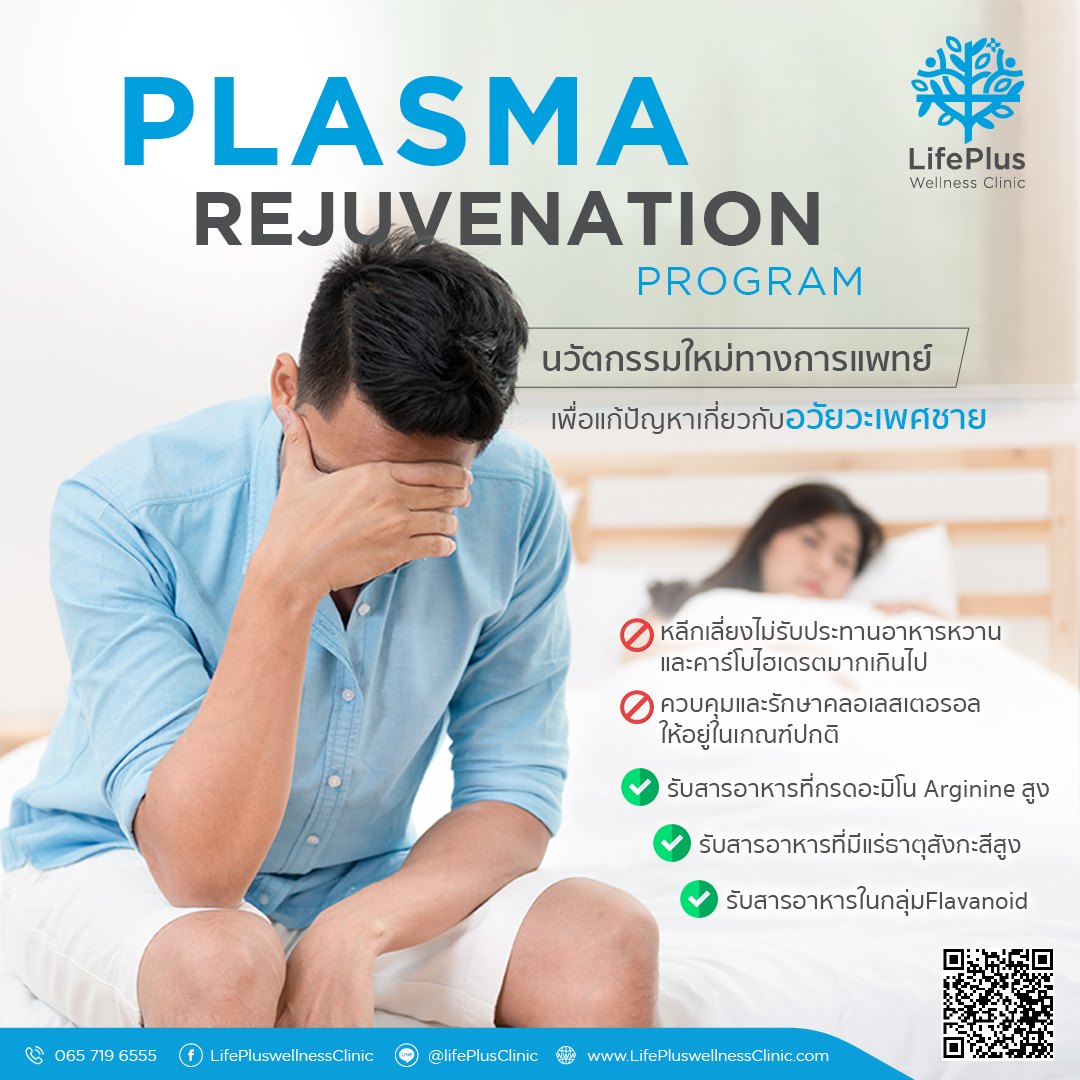 การฉีด Plasma RejuVenation Program💉 คือ การนำเลือดของเราเองออกมาปั่น ...