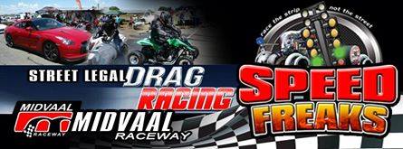 Midvaal Raceway - 1st in SA DRAGRACING - Superbikes vs....