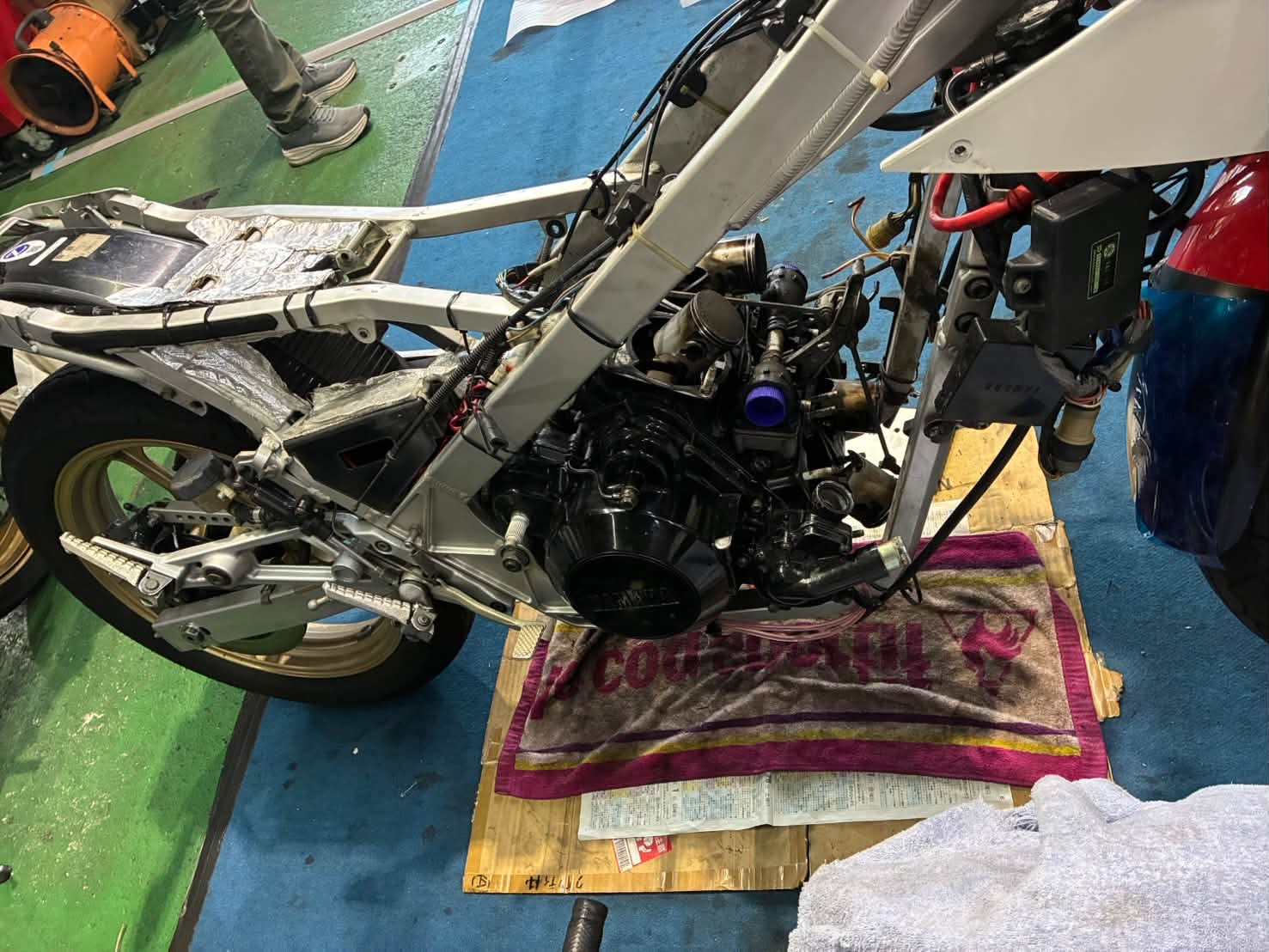 RZ250 エンジンオーバーホール完成！！ エンジン単体でお持ち込み
