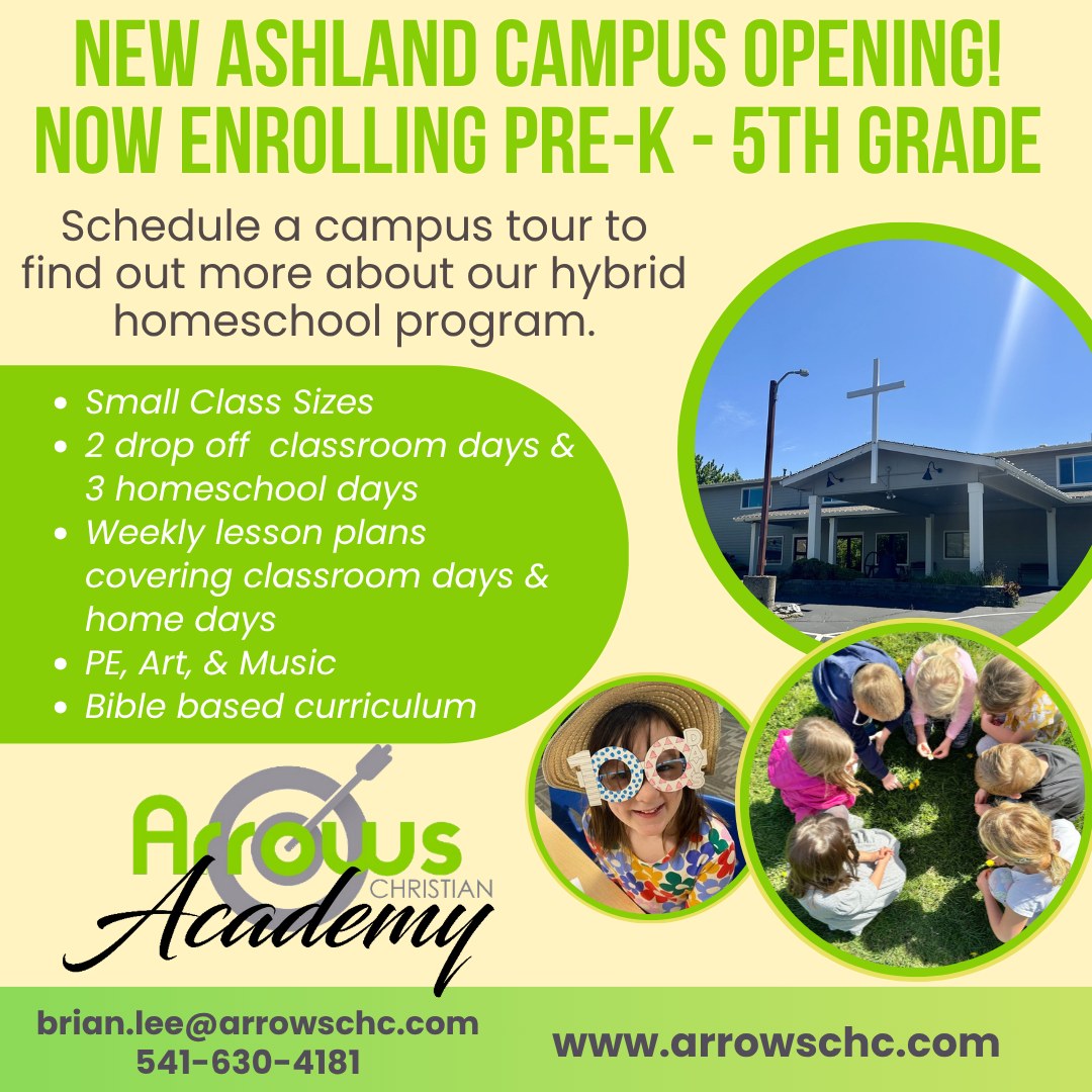 Arrows Christian Homeschool Community-Southern Oregon (@arrowschc
